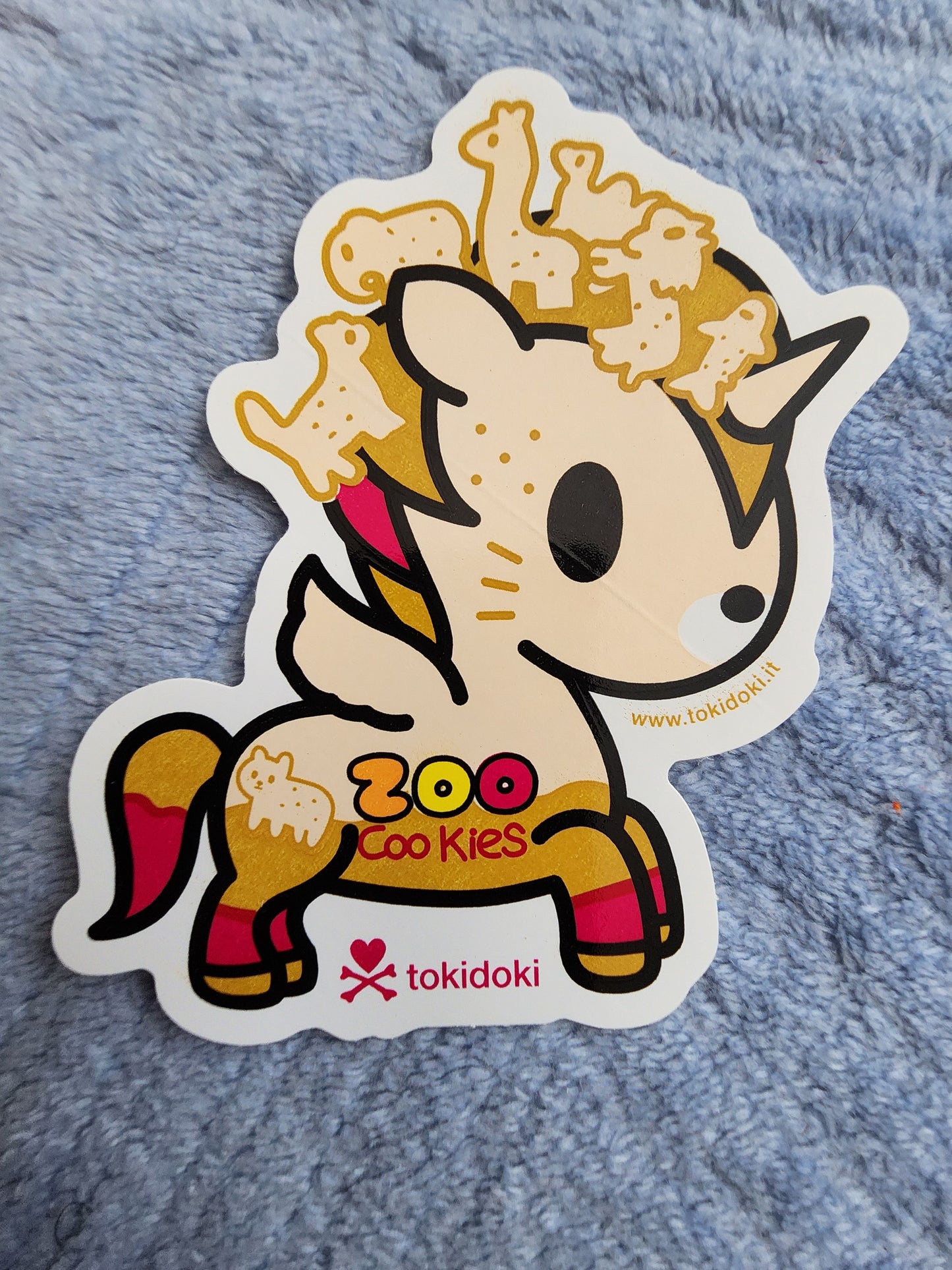 Tokidoki Unicorno Animal Crackers Sticker