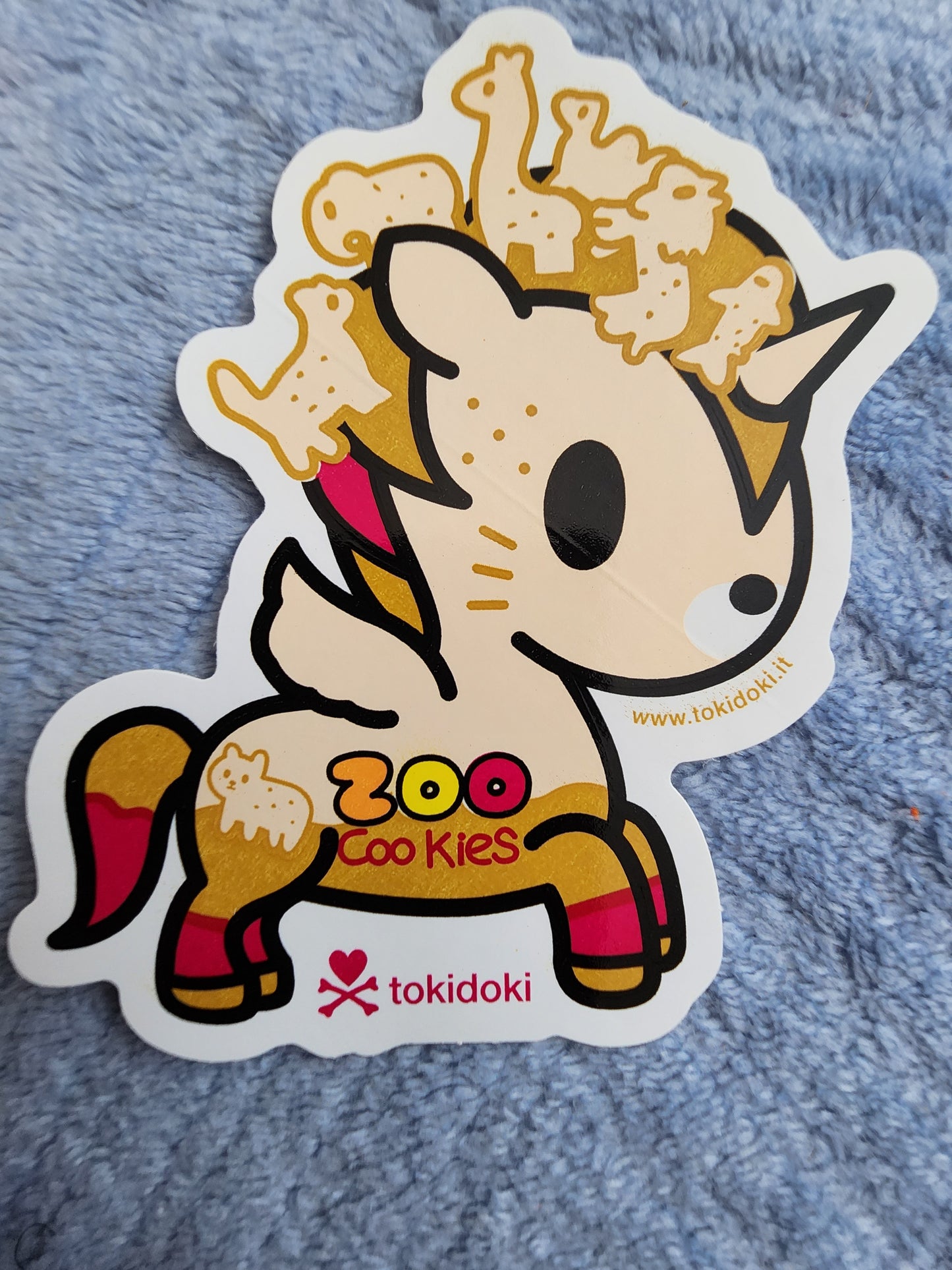 Tokidoki Unicorno Animal Crackers Sticker