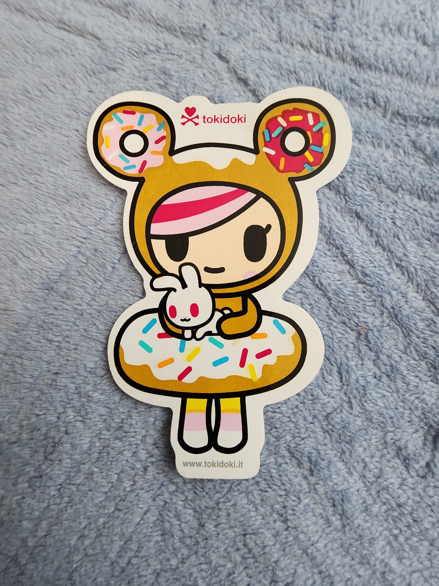 Tokidoki Donutella with Bunny Sticker