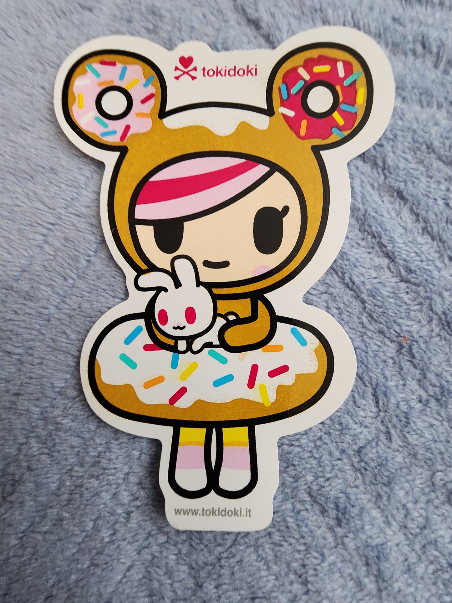 Tokidoki Donutella with Bunny Sticker