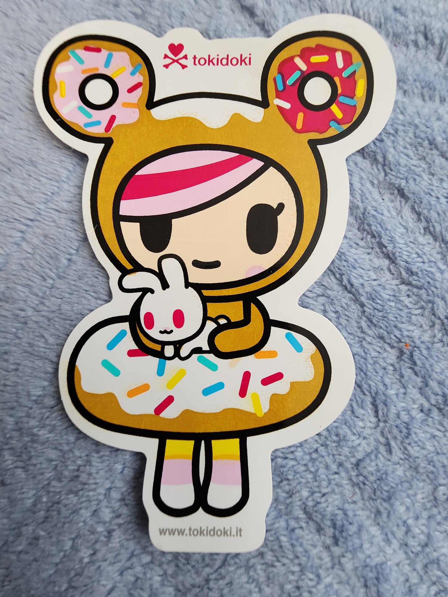 Tokidoki Donutella with Bunny Sticker