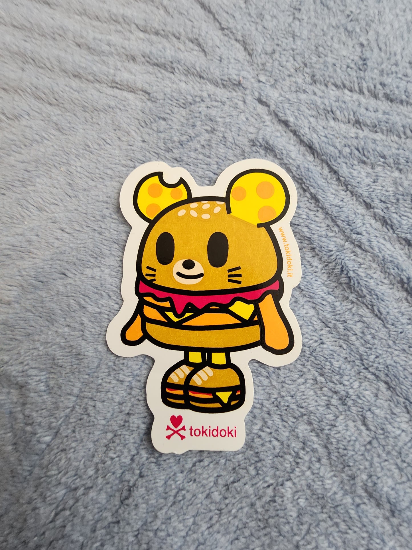 Tokidoki Hamburger Sticker