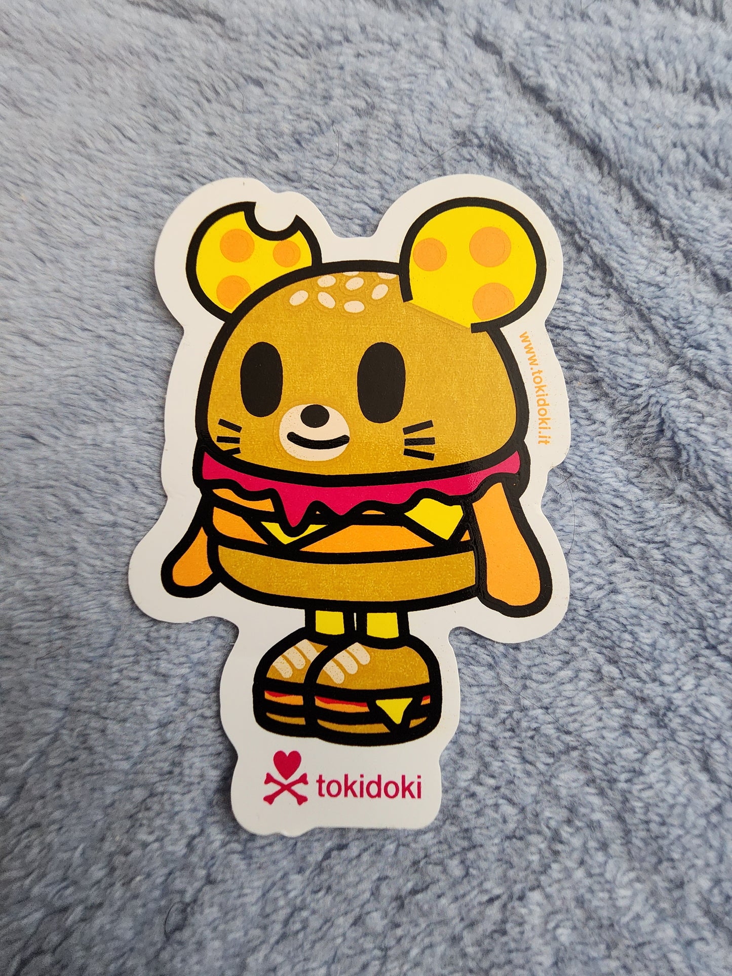 Tokidoki Hamburger Sticker