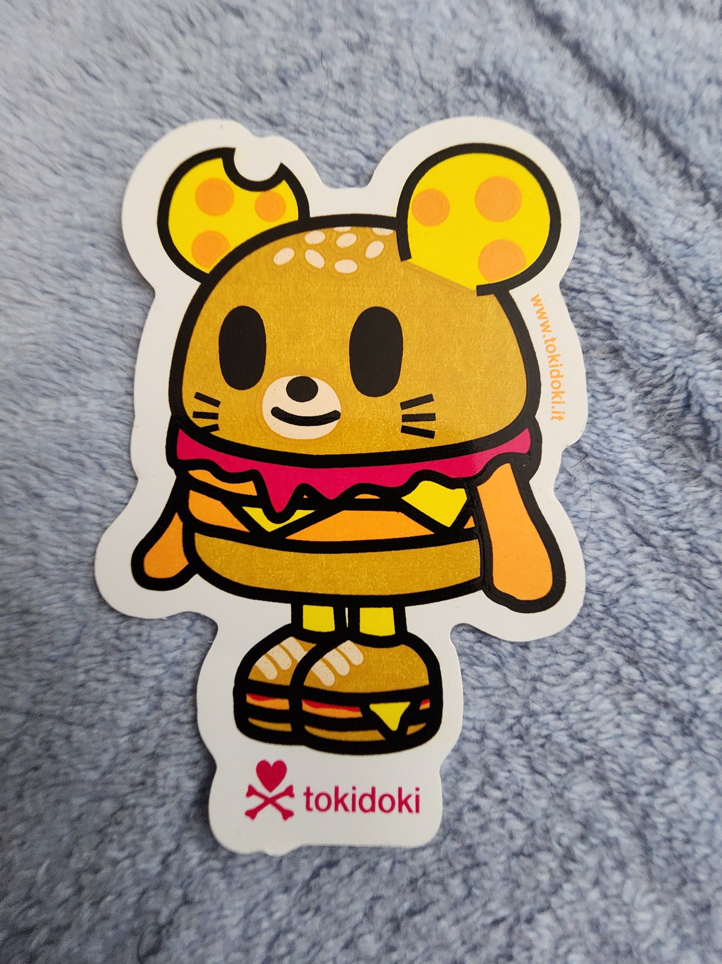 Tokidoki Hamburger Sticker