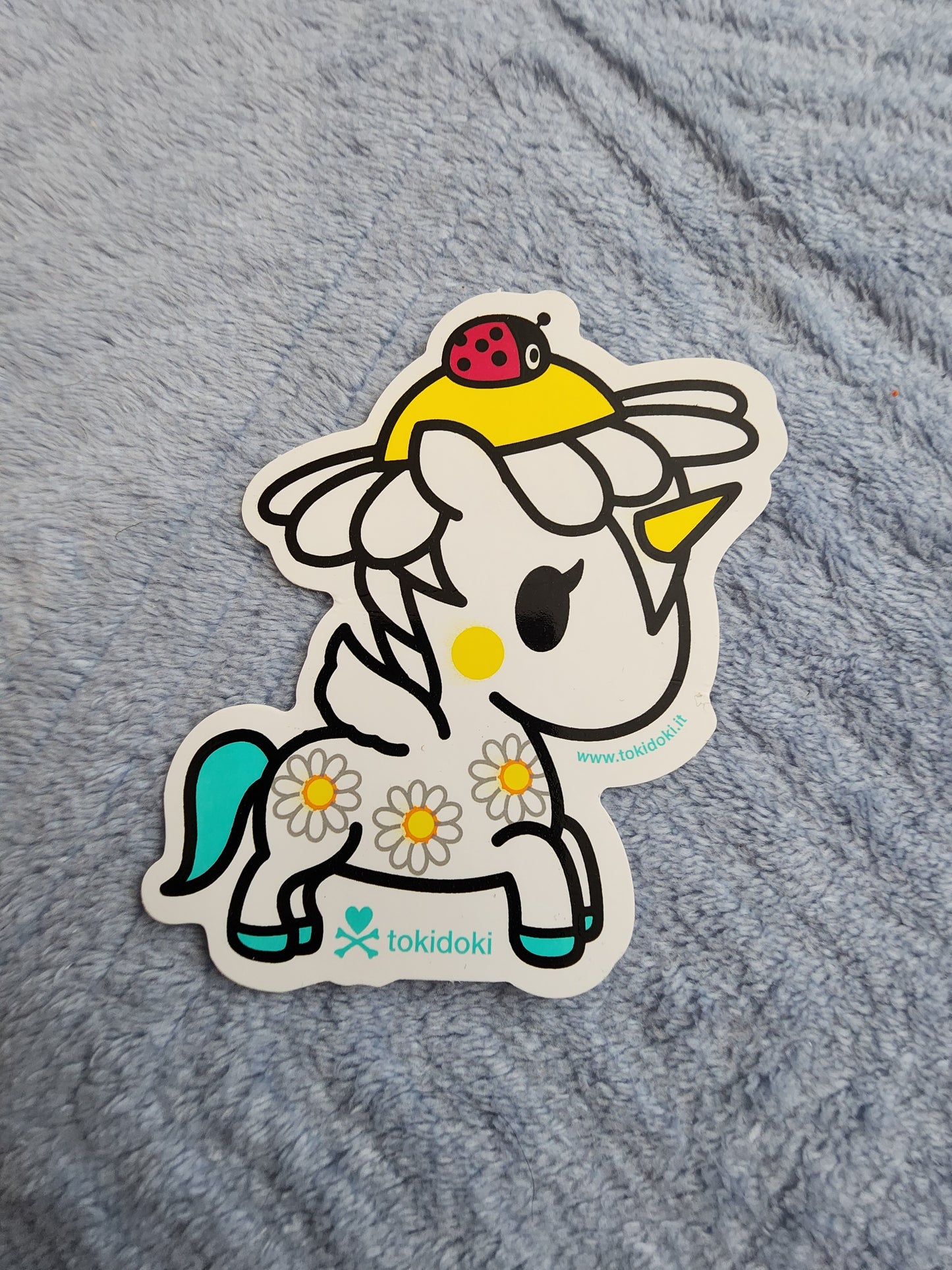 Tokidoki Unicorno Daisy Flower Sticker