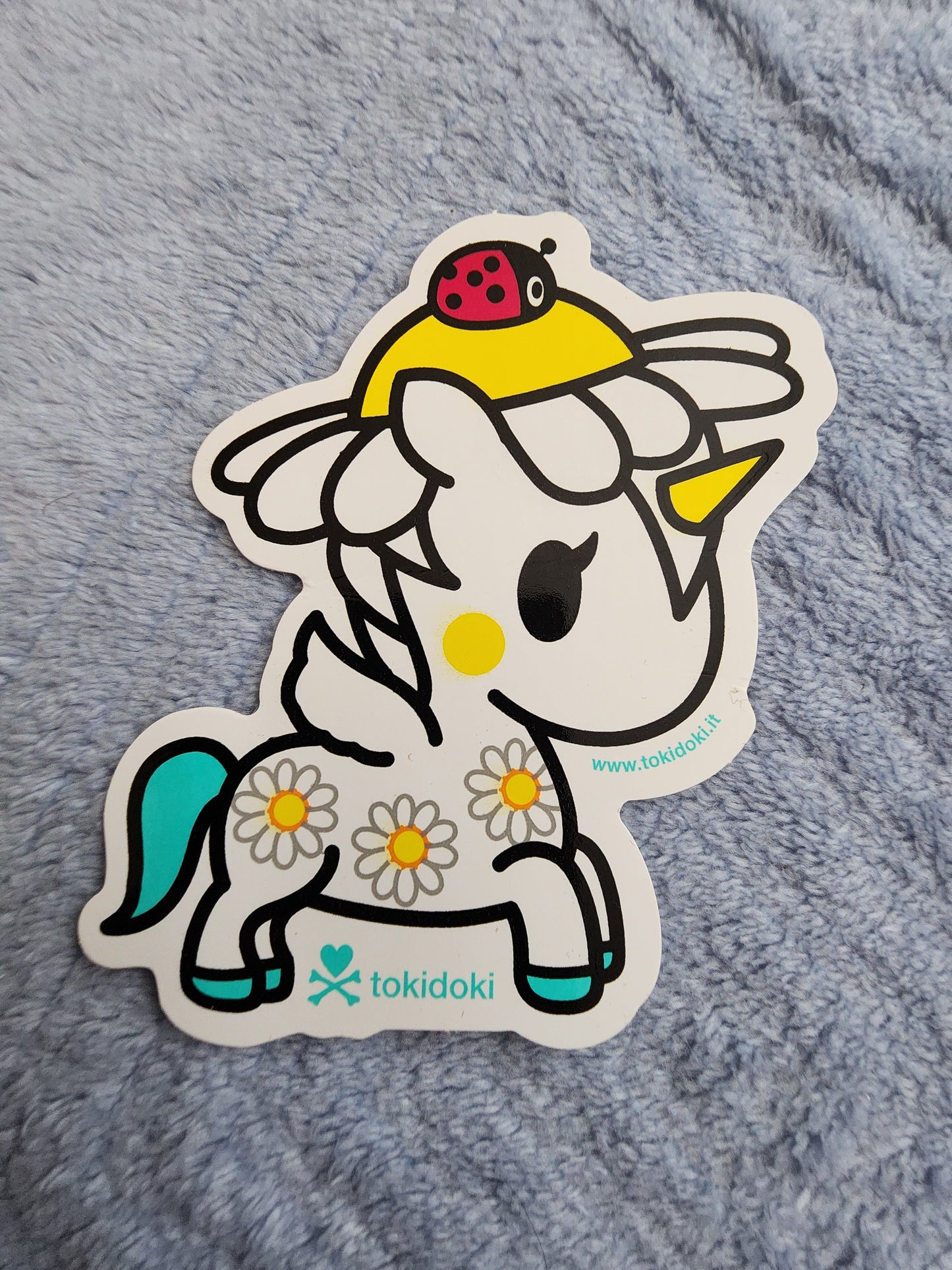 Tokidoki Unicorno Daisy Flower Sticker