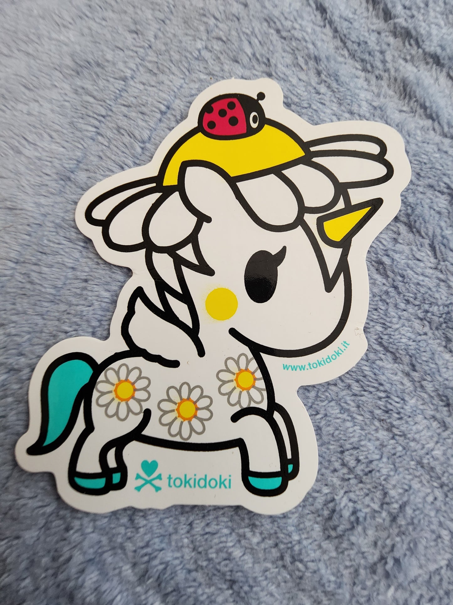 Tokidoki Unicorno Daisy Flower Sticker