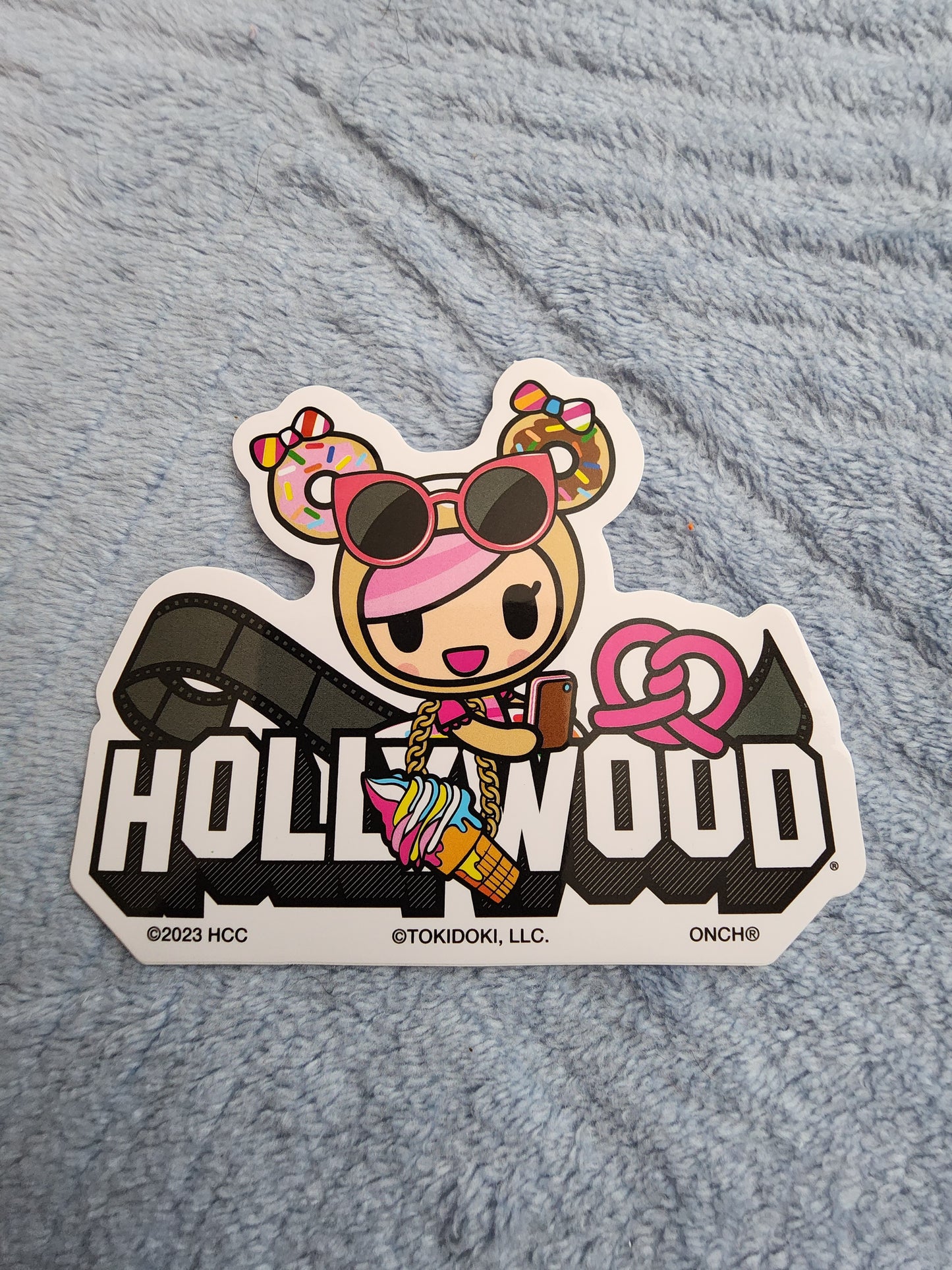 Tokidoki Donutella Hollywood Sticker