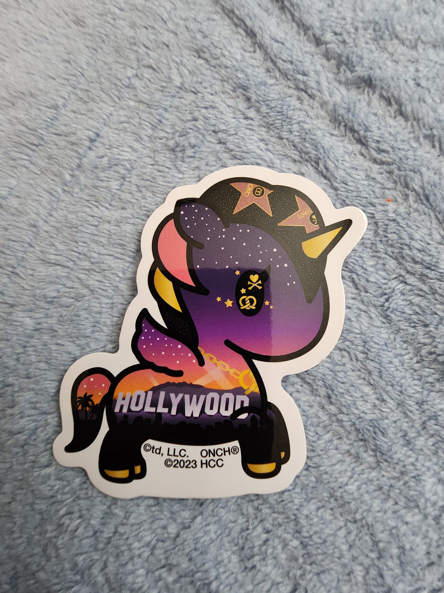 Tokidoki Unicorno Hollywood Sticker