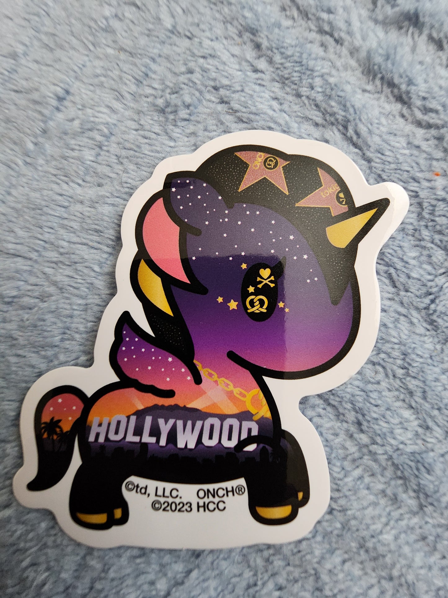 Tokidoki Unicorno Hollywood Sticker