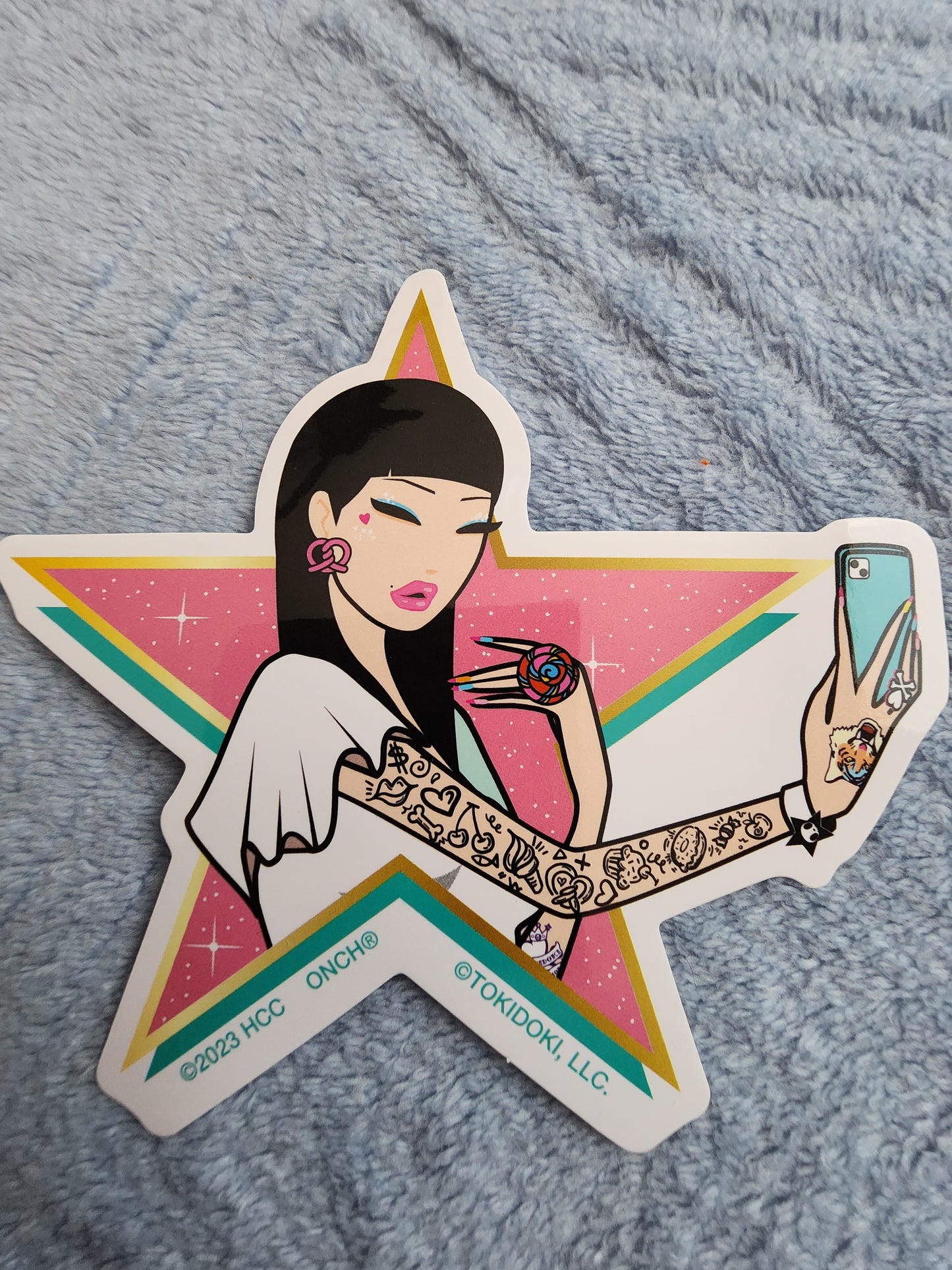 Tokidoki Kawaii Y2 Girl Hollywood Sticker