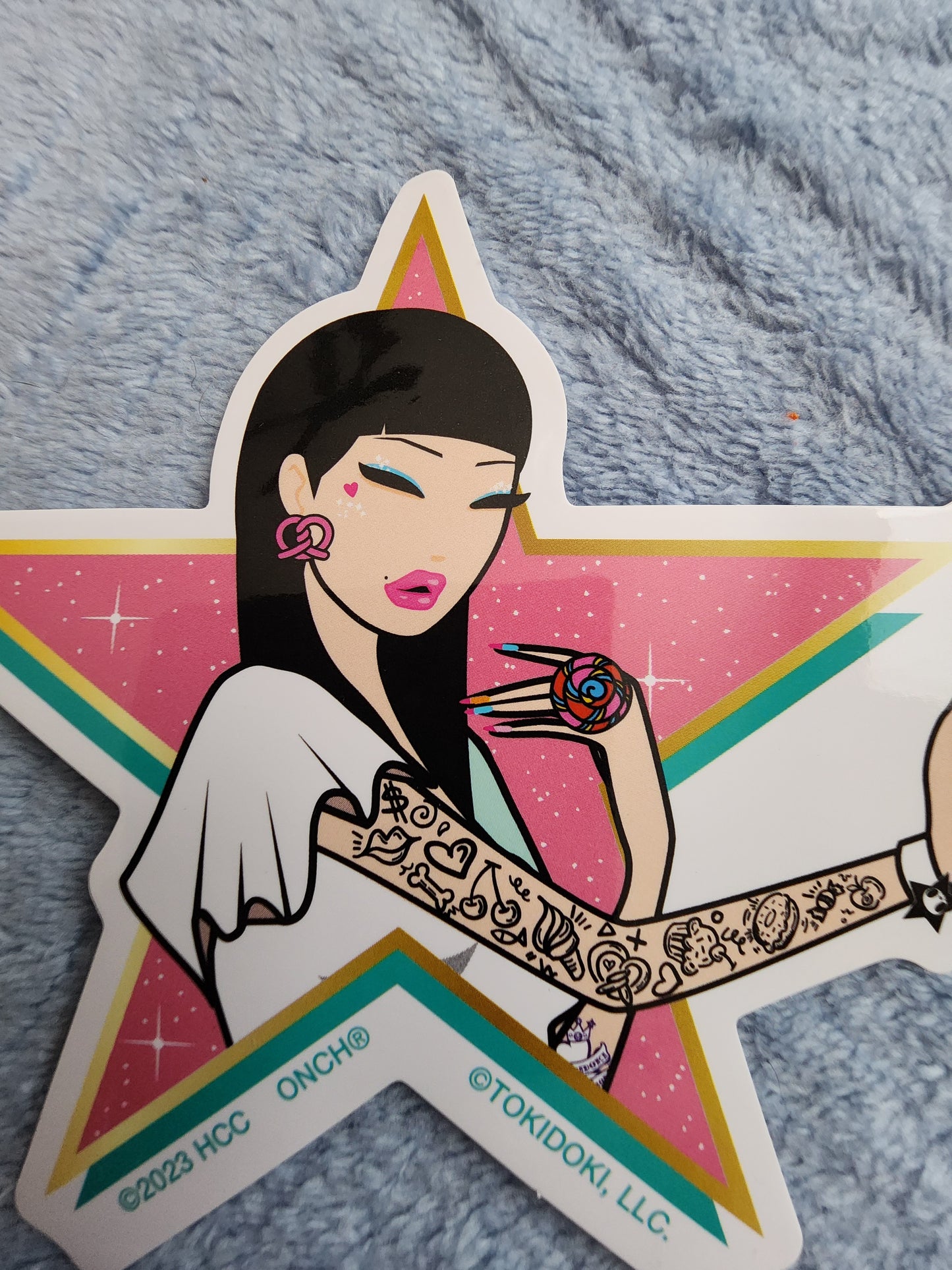 Tokidoki Kawaii Y2 Girl Hollywood Sticker