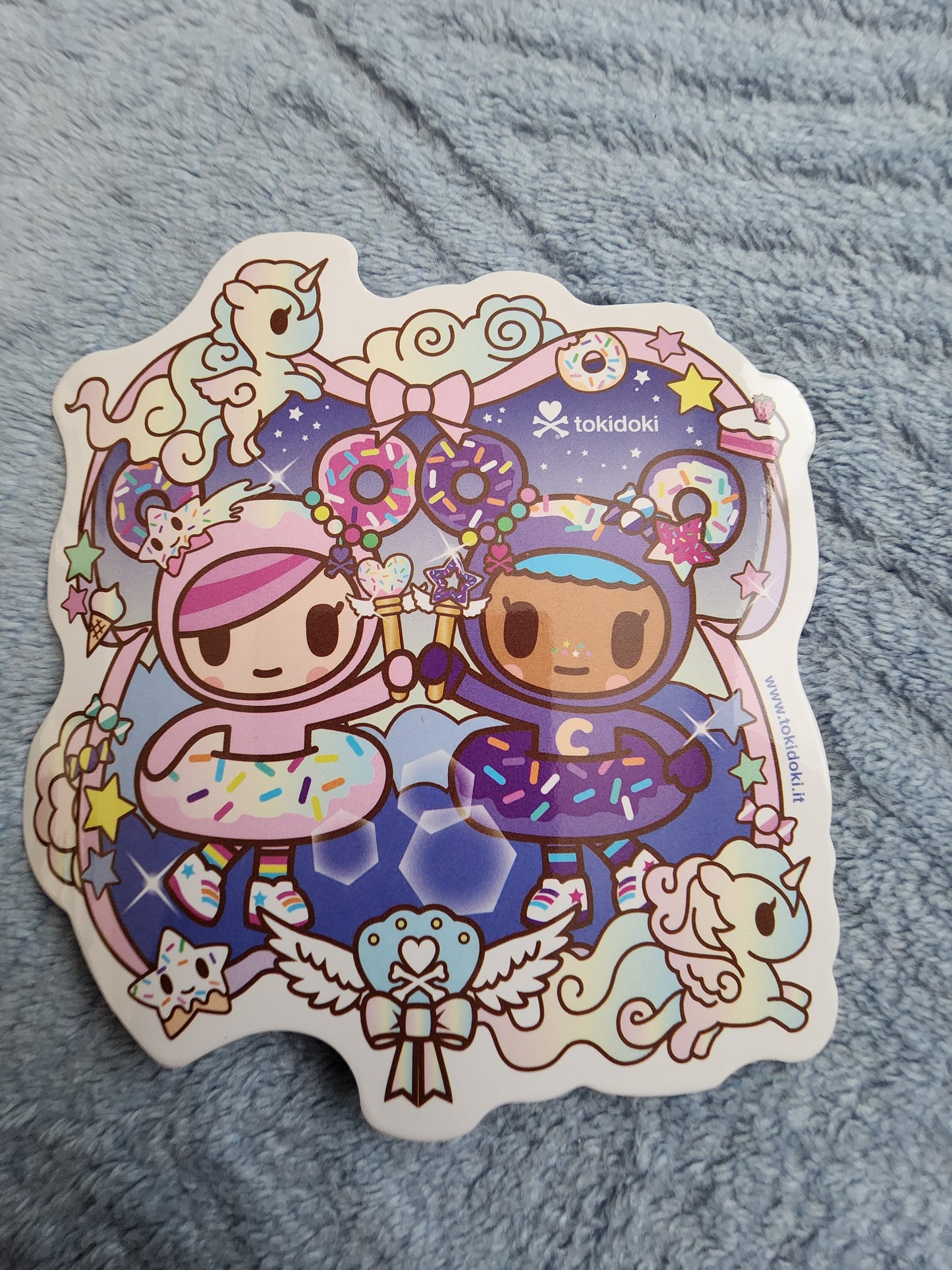 Tokidoki Donutella Outer Space Sticker