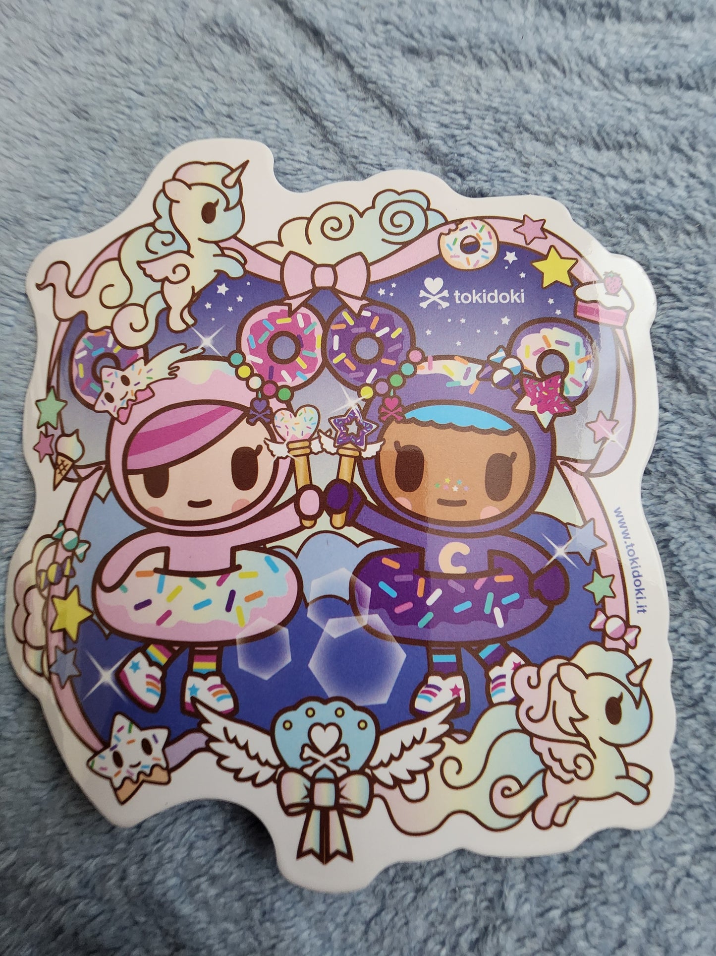 Tokidoki Donutella Outer Space Sticker