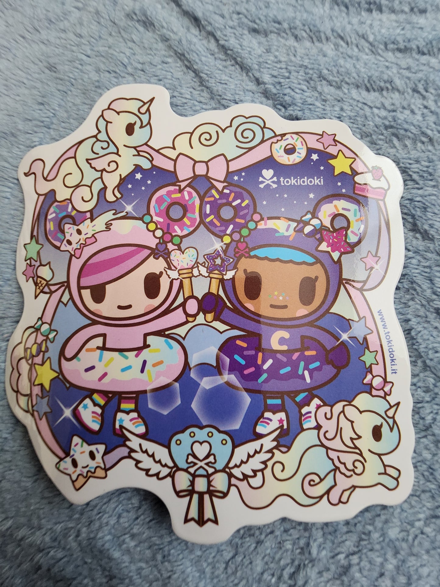 Tokidoki Donutella Outer Space Sticker