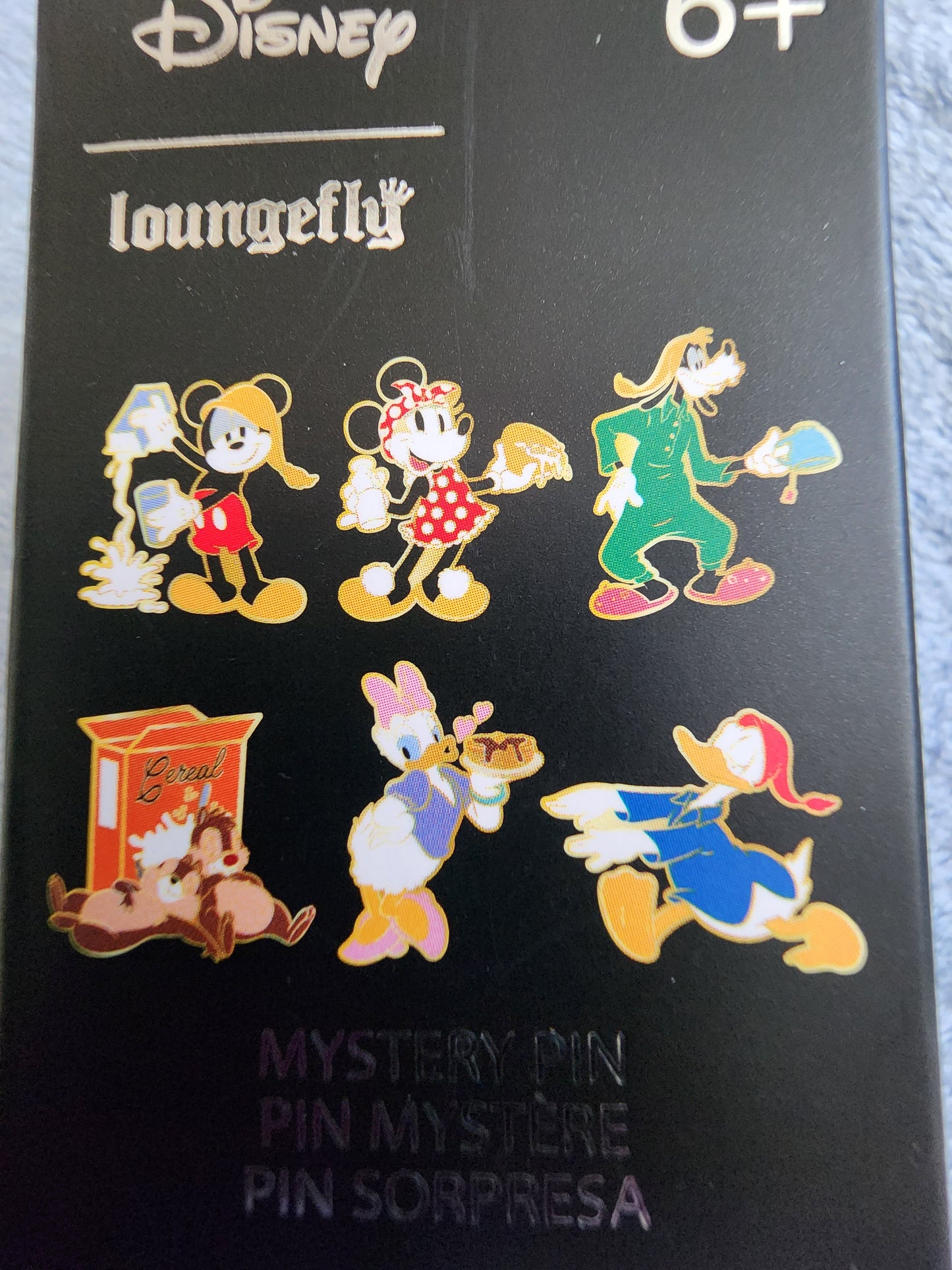 Loungefly Disney Mickey and Friends Breakfast Mystery Pins