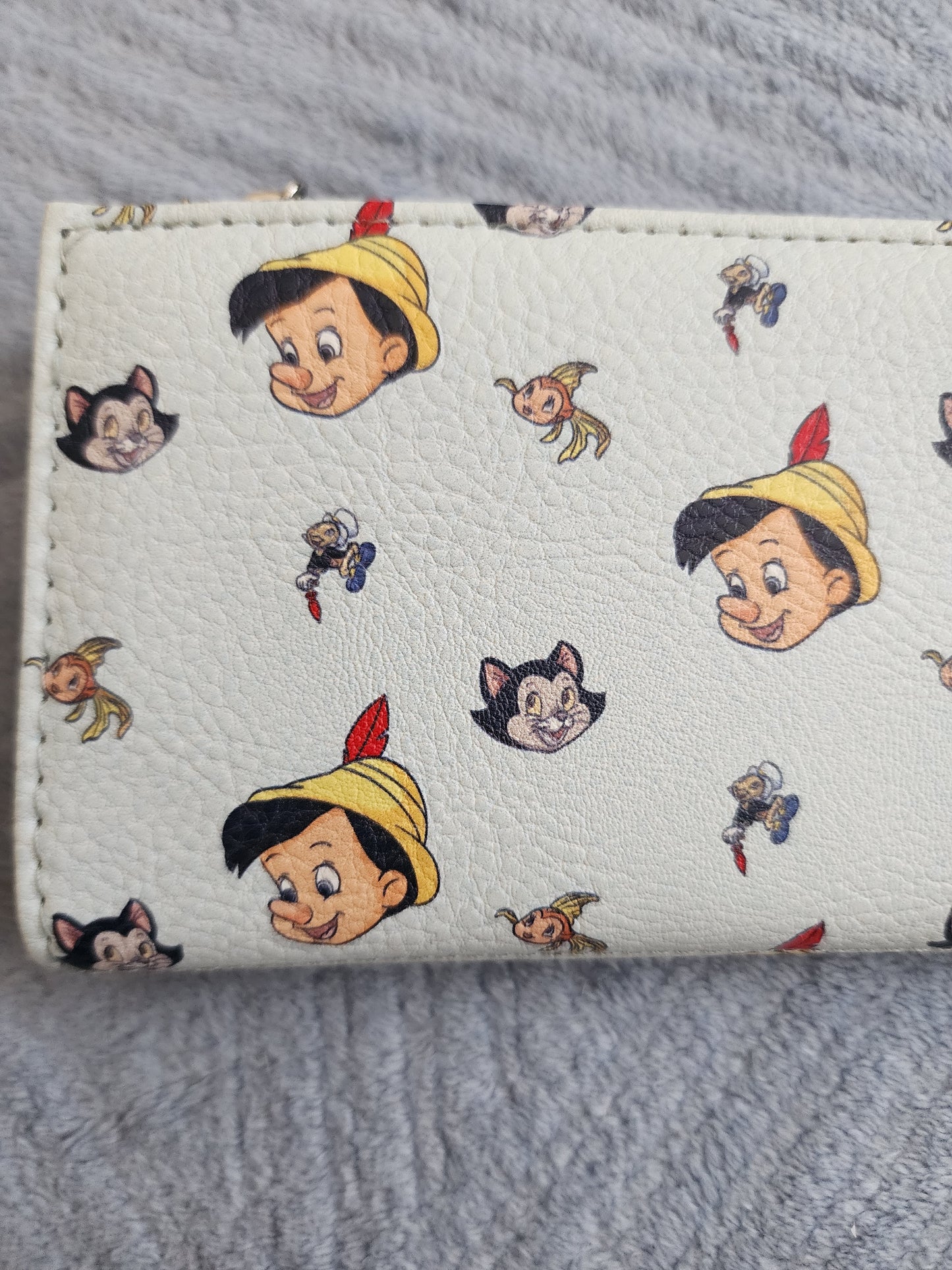 Disney Pinocchio and Movie Characters Wallet