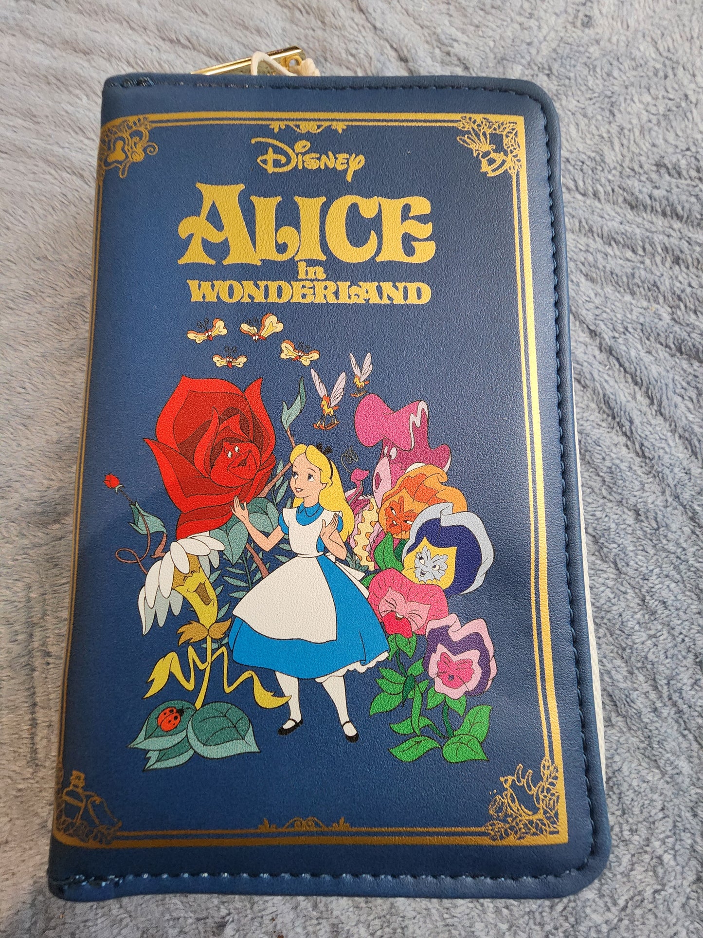 Loungefly Disney Alice in Wonderland Book Cover Wallet