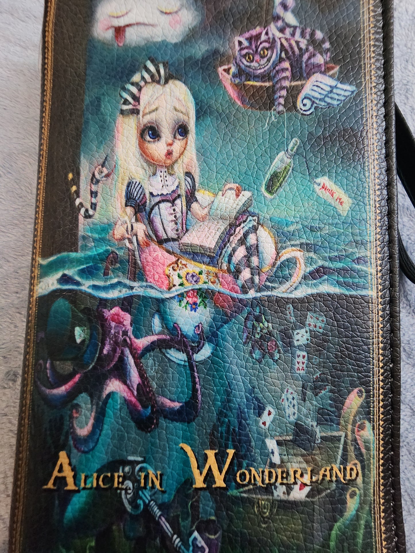 Alice in Wonderland Gothic Wallet