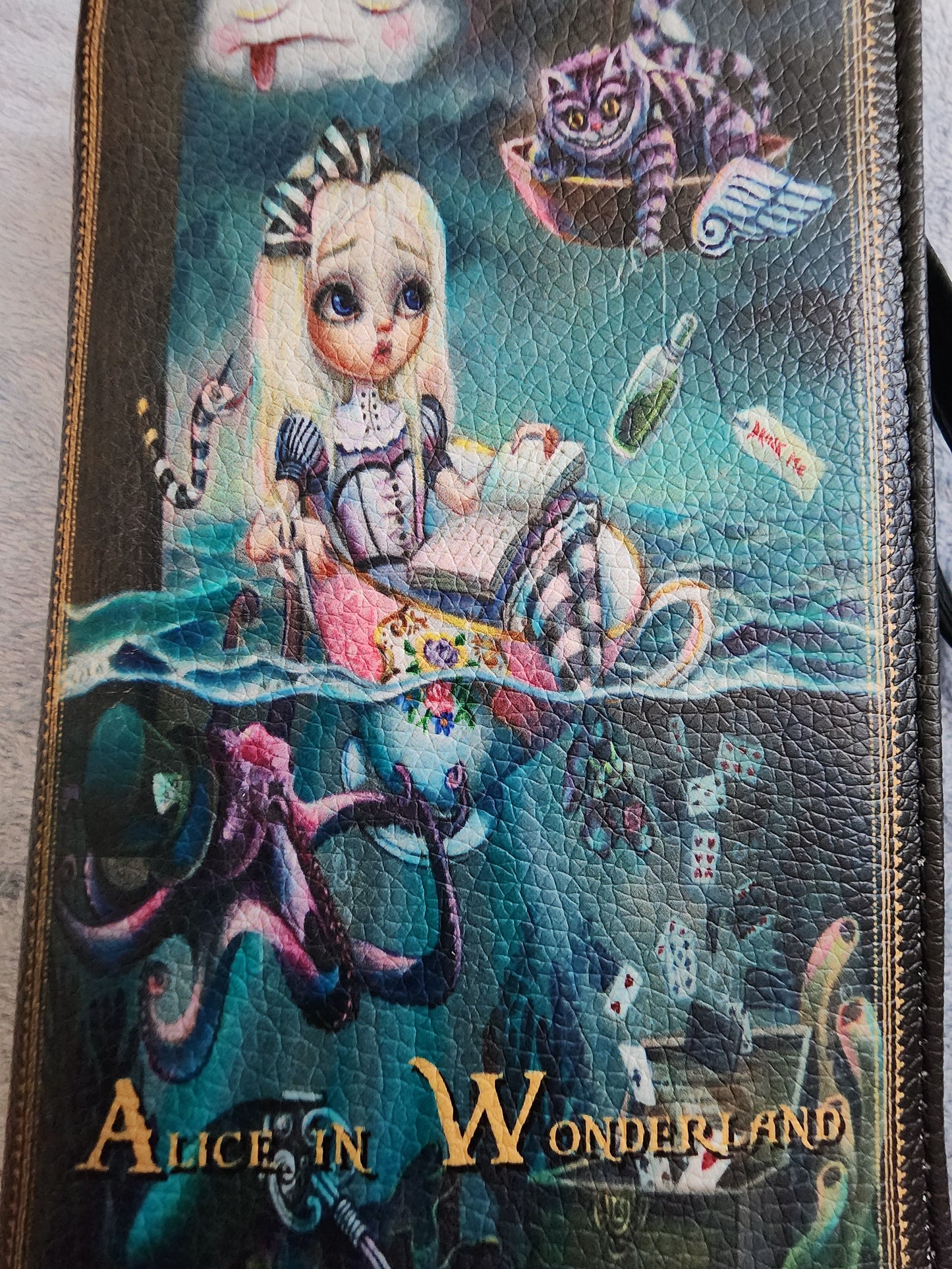 Alice in Wonderland Gothic Wallet