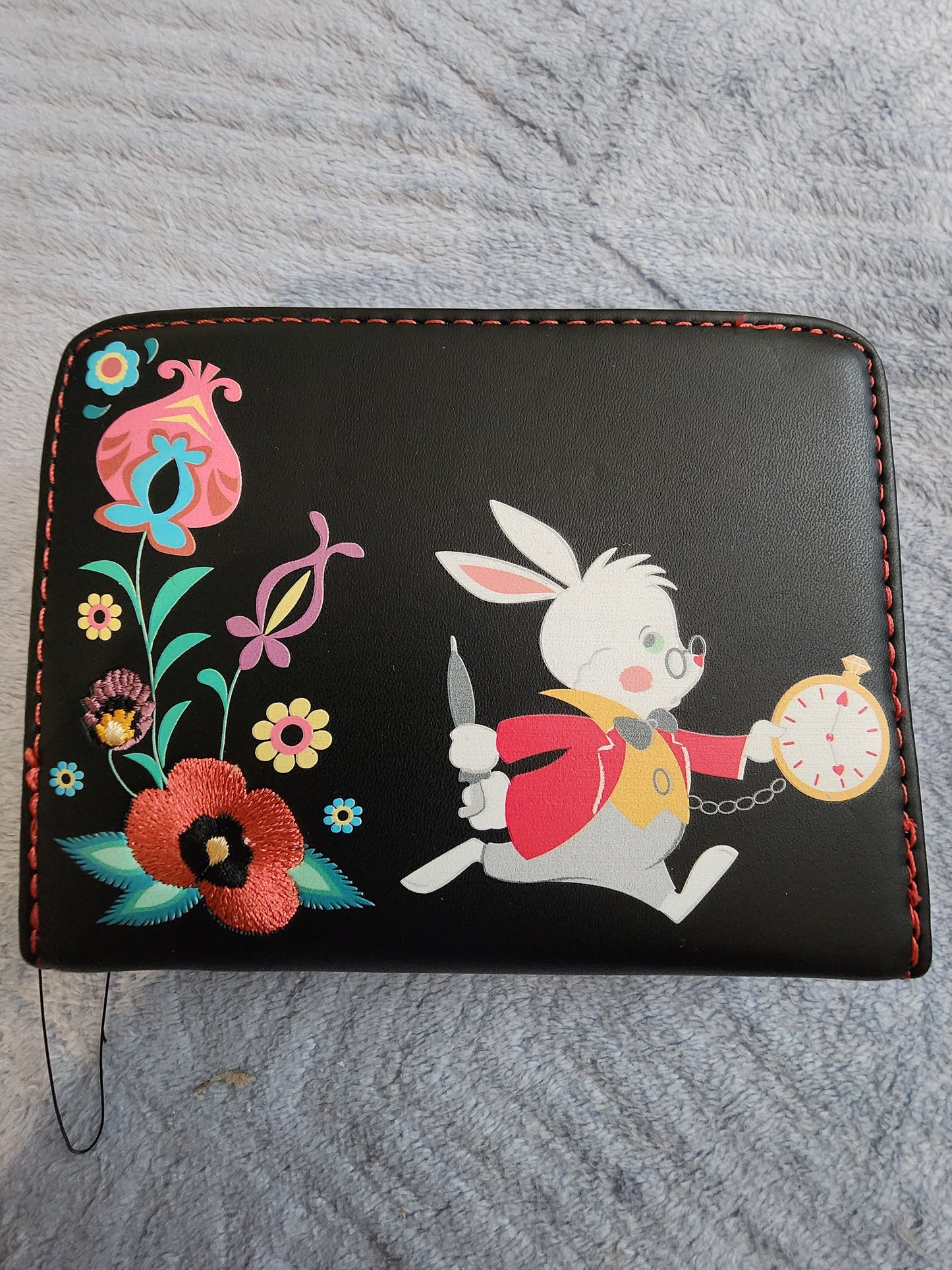 Loungefly Disney Alice in Wonderland White Rabbit Wallet/Card Holder