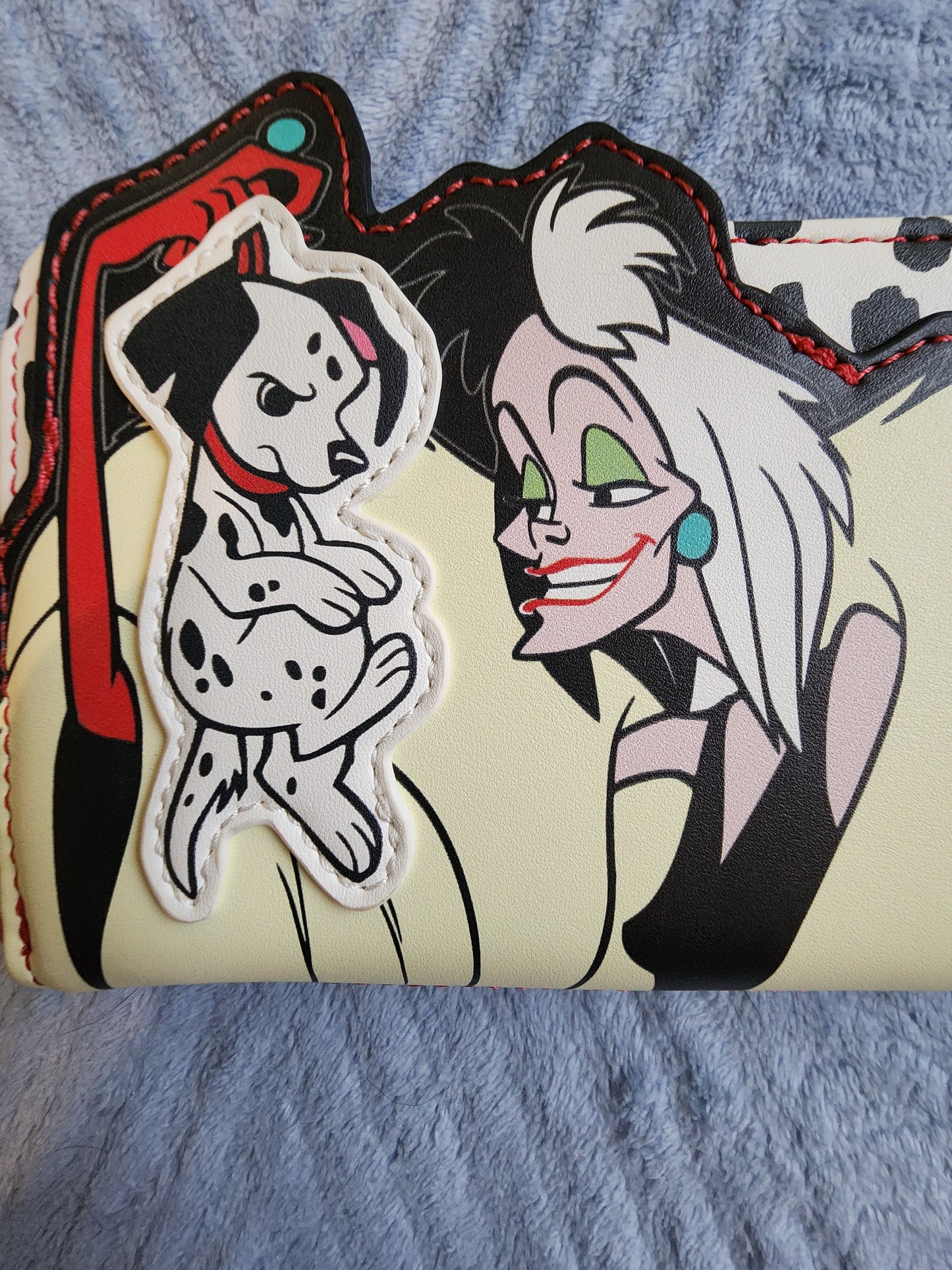 Loungefly Disney Cruella Deville and 101 Dalmatians Wallet