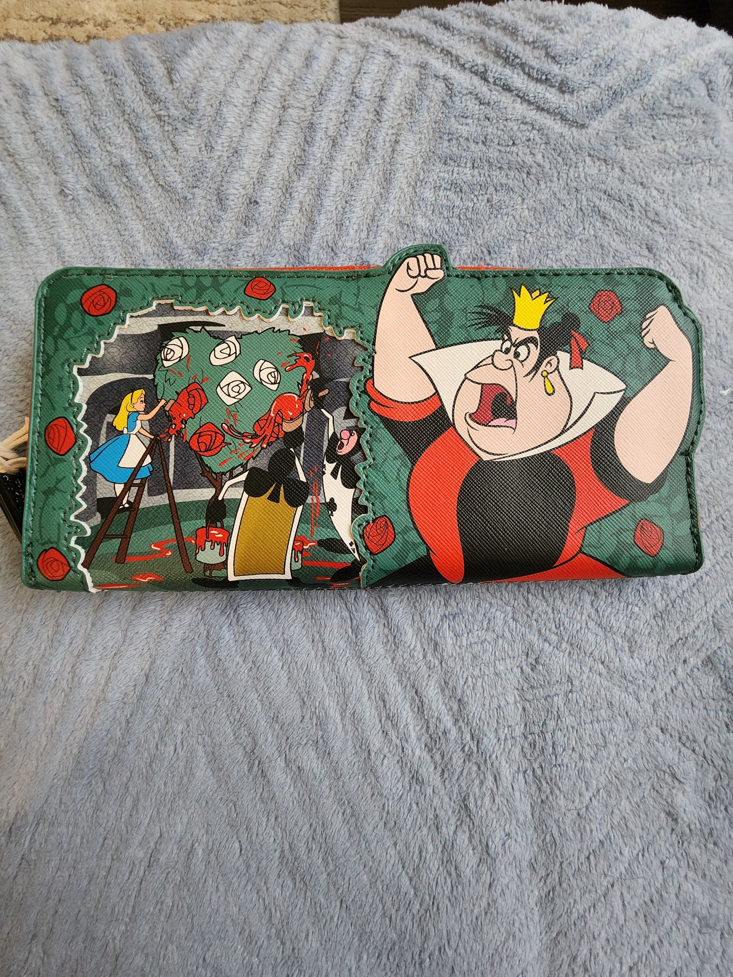 Loungefly Disney Queen of Hearts and Alice in Wonderland Wallet