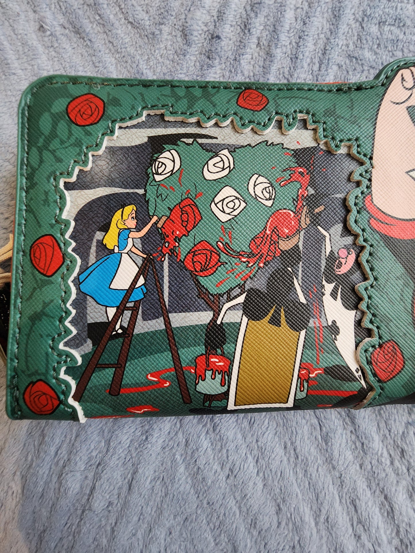 Loungefly Disney Queen of Hearts and Alice in Wonderland Wallet