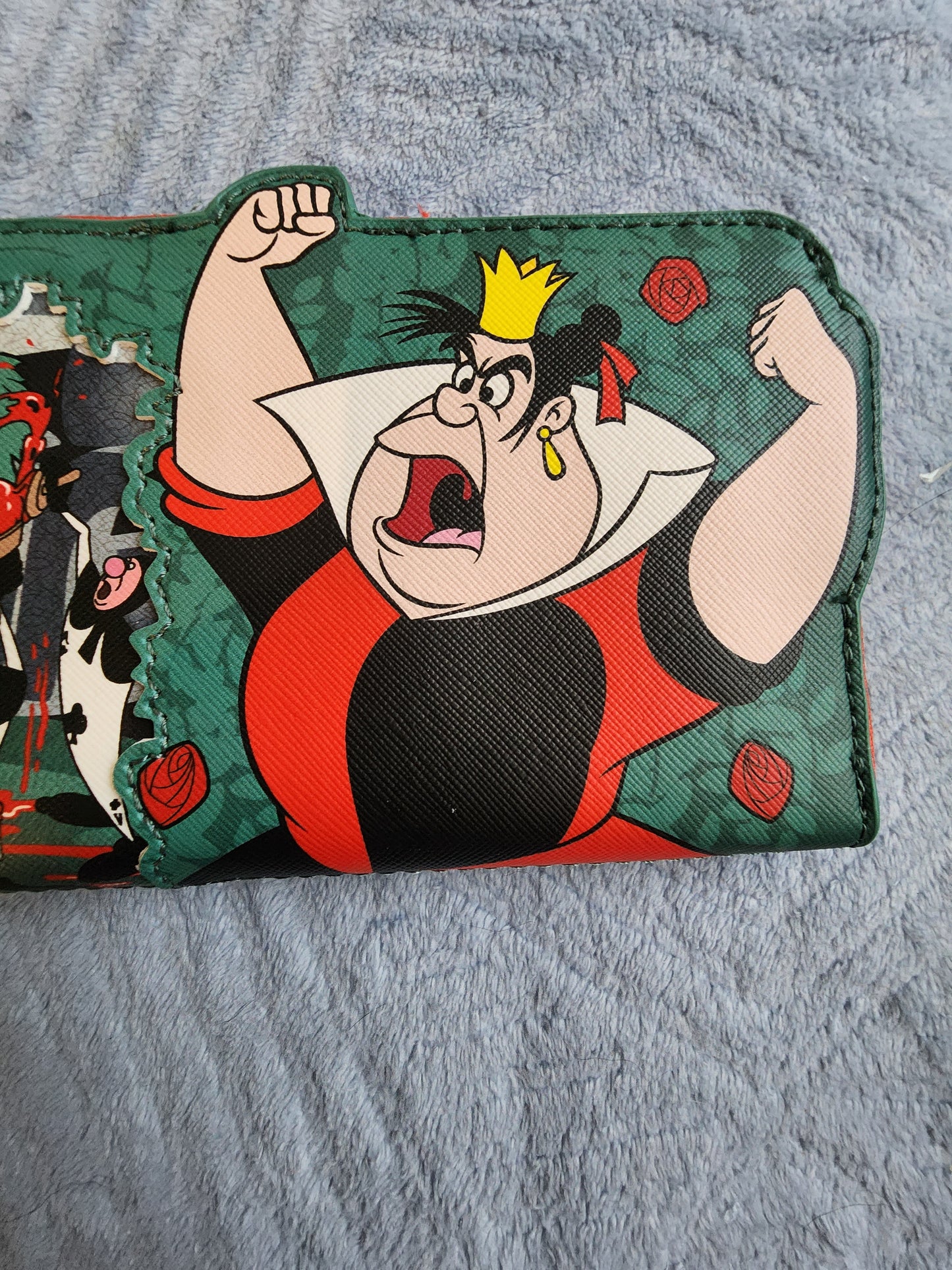 Loungefly Disney Queen of Hearts and Alice in Wonderland Wallet