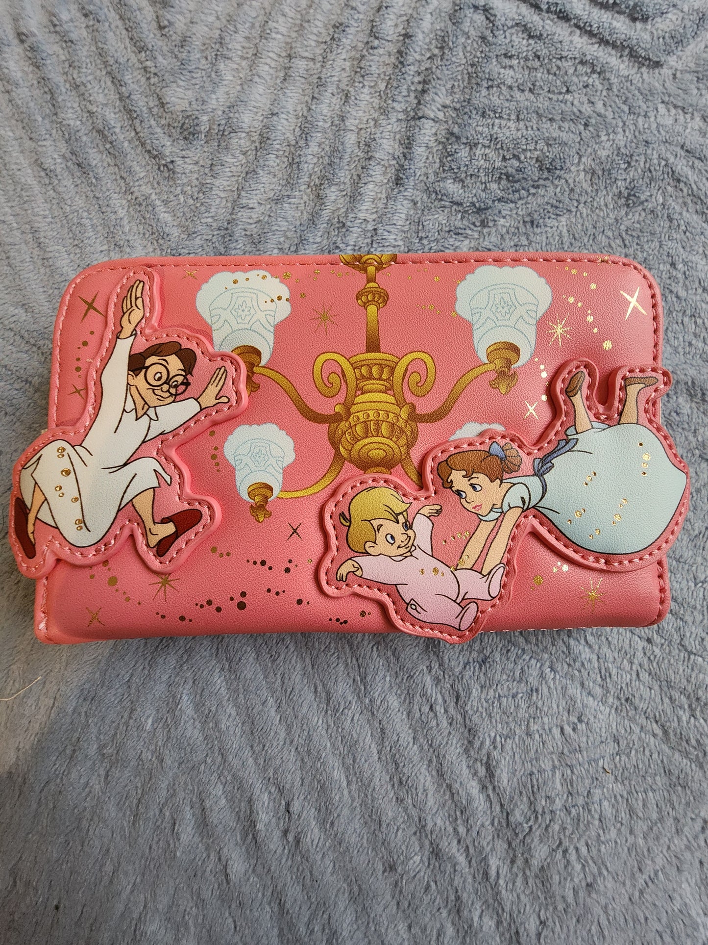 Loungefly Disney Peter Pan, Wendy, Michael and John Flying Wallet