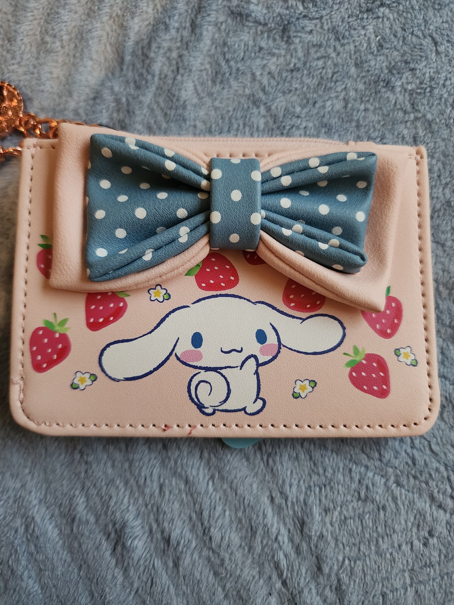 Hello Kitty Cinnamoroll Strawberries Card Holder