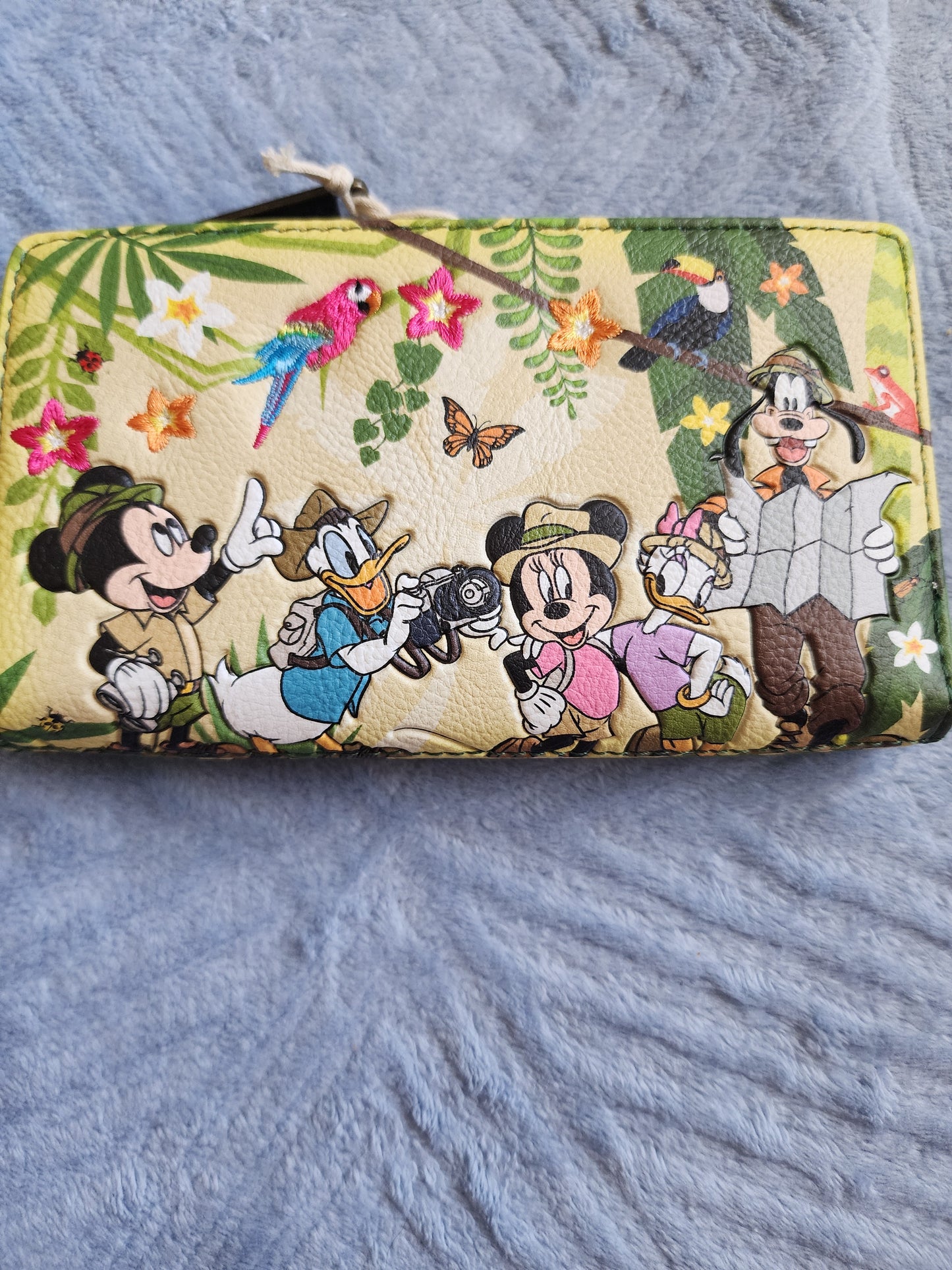 Loungefly Disney Mickey and Friends Safari Wallet