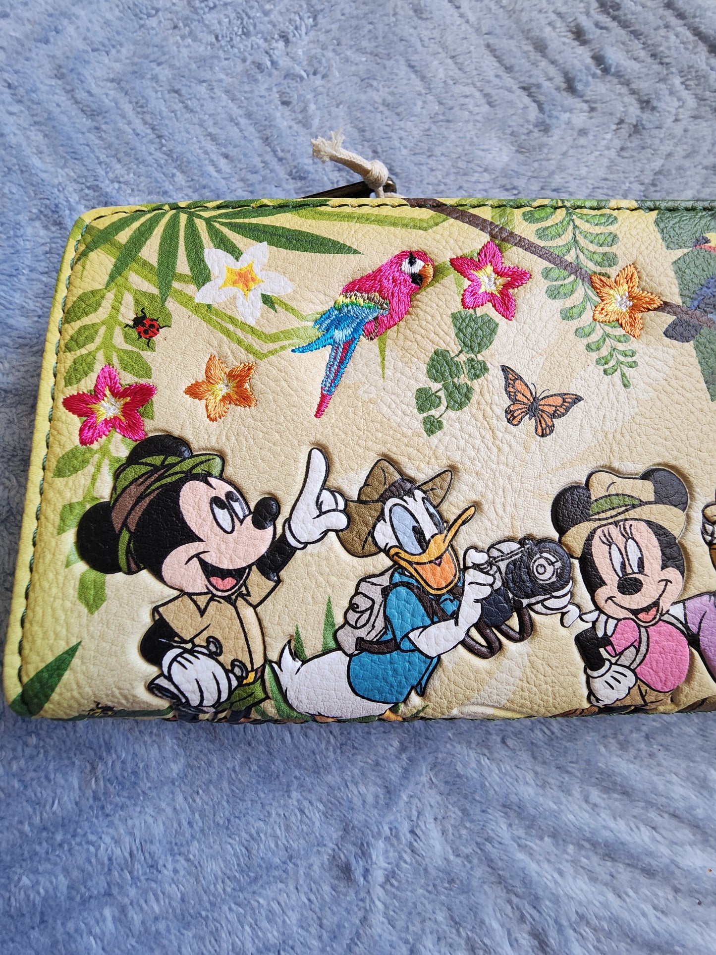 Loungefly Disney Mickey and Friends Safari Wallet