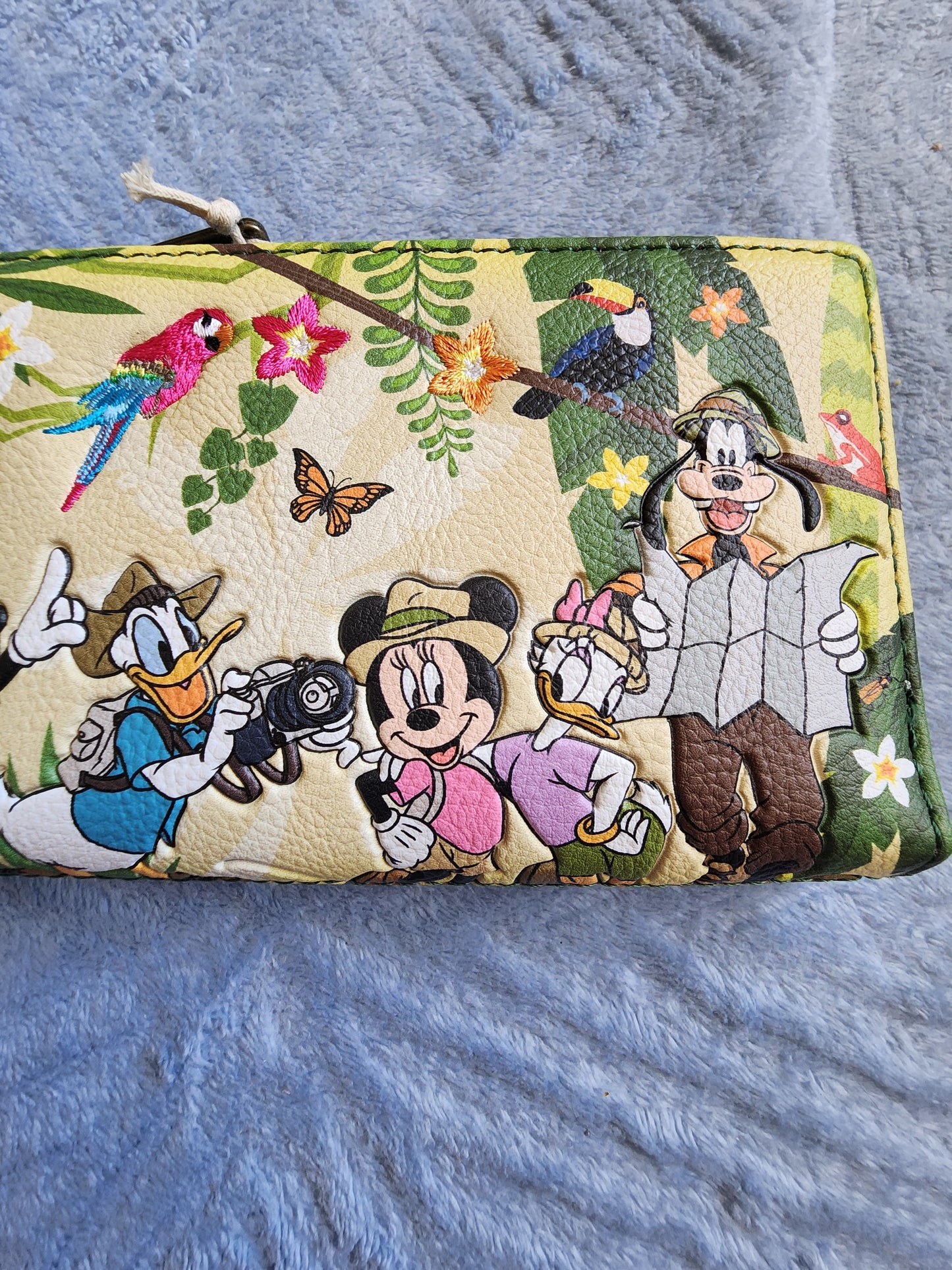 Loungefly Disney Mickey and Friends Safari Wallet