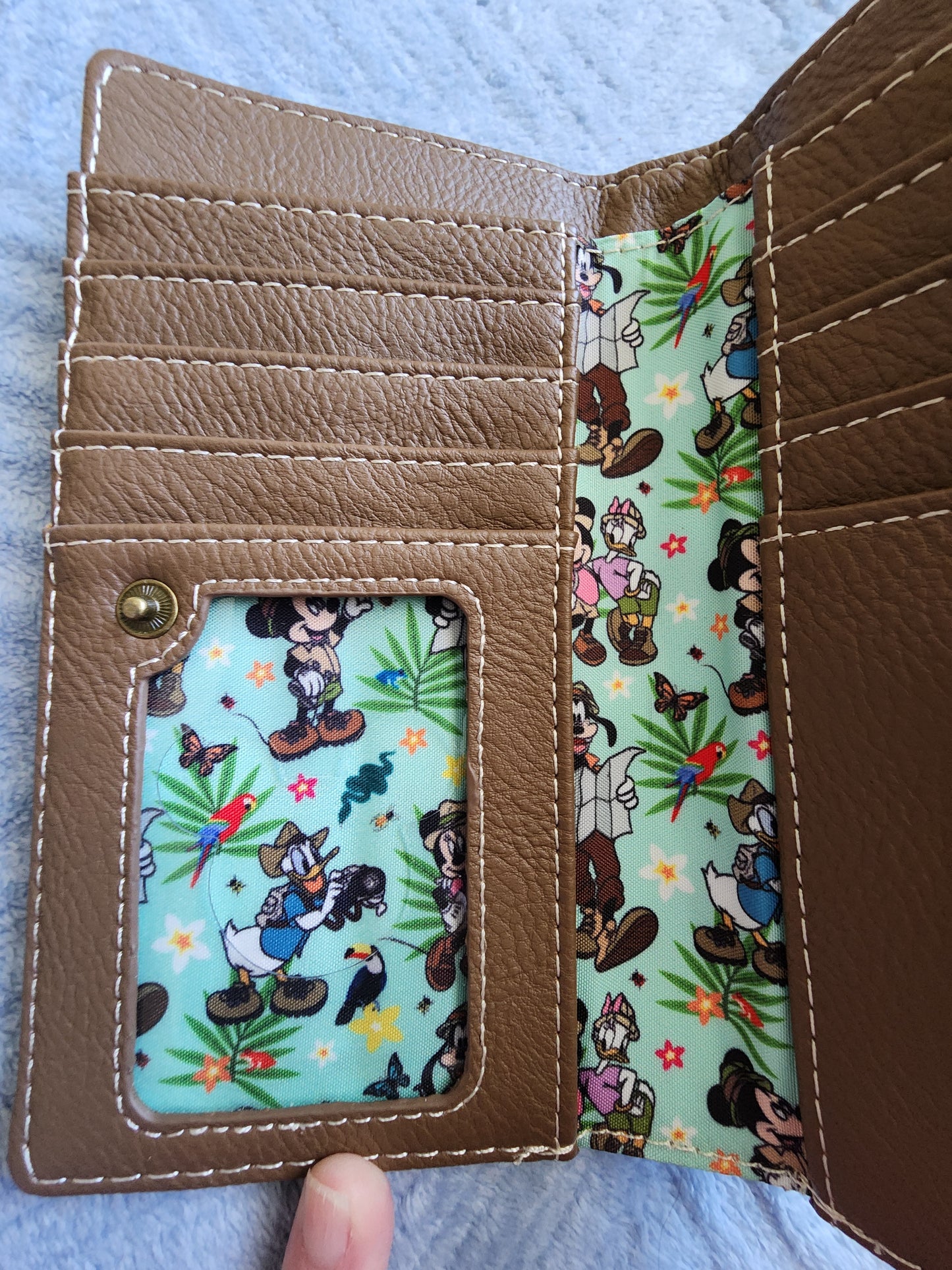 Loungefly Disney Mickey and Friends Safari Wallet