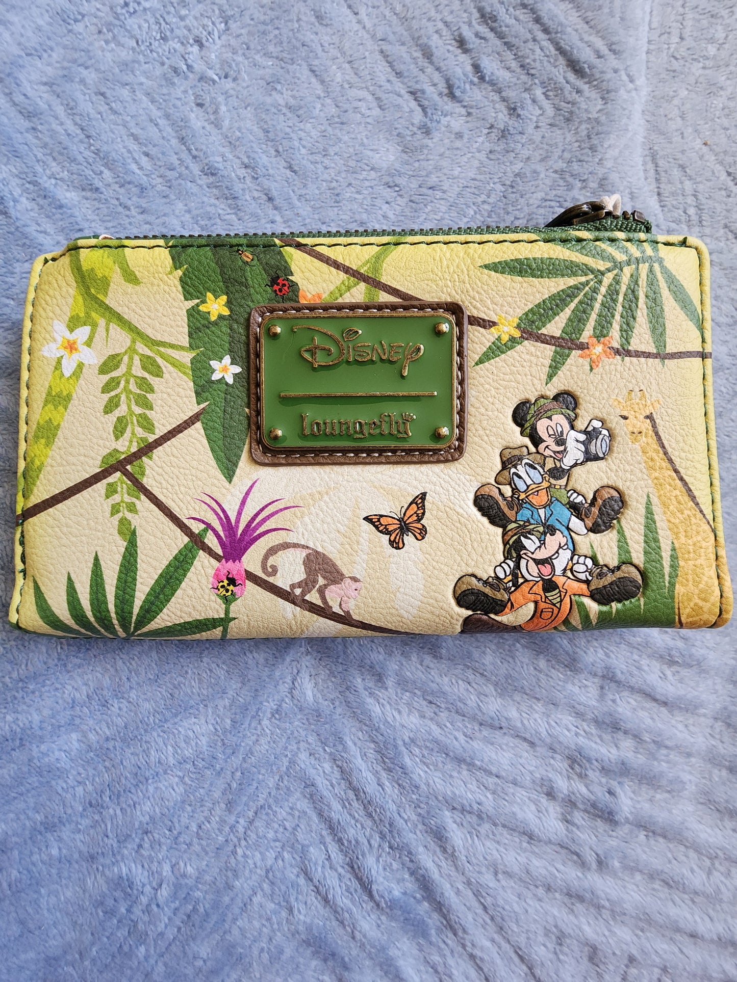 Loungefly Disney Mickey and Friends Safari Wallet