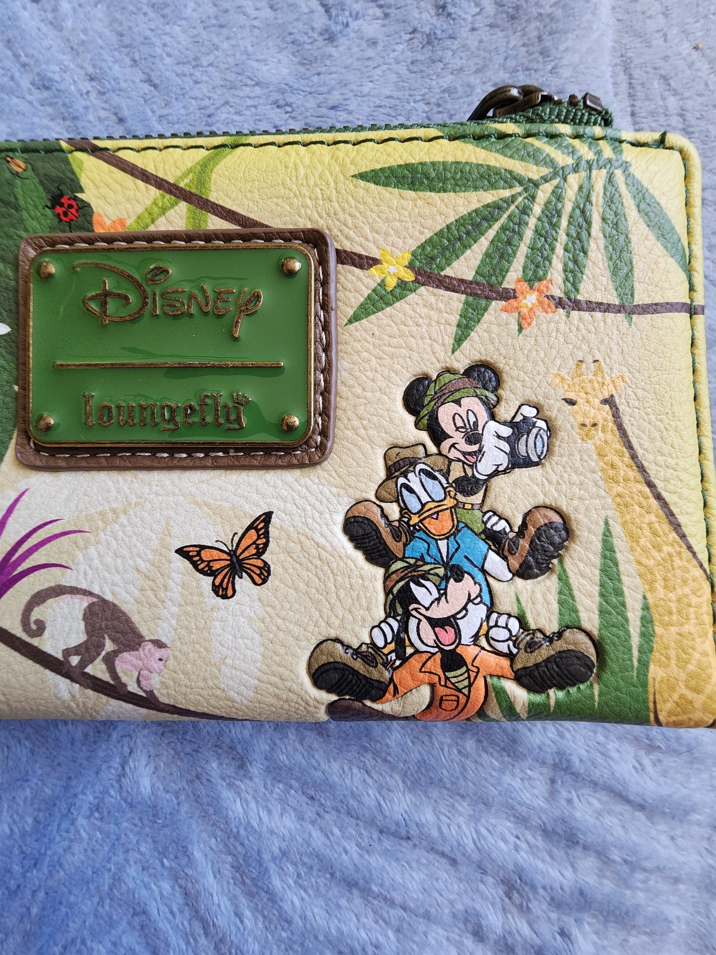 Loungefly Disney Mickey and Friends Safari Wallet