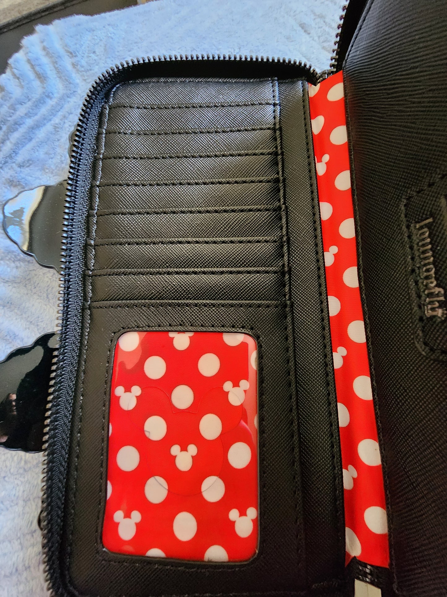 Loungefly Disney Mickey and Minnie Mouse Maylar Balloon Wallet