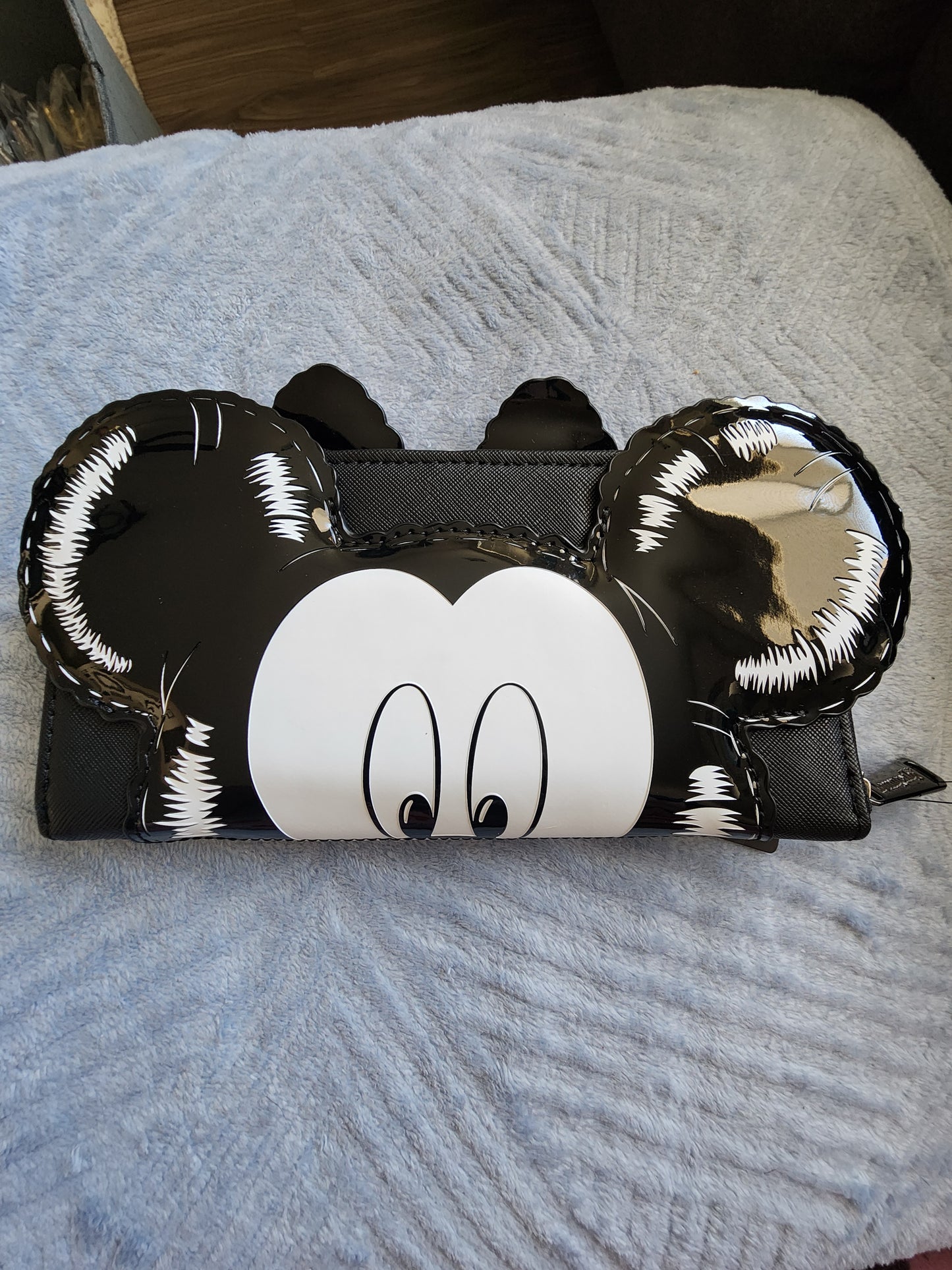 Loungefly Disney Mickey and Minnie Mouse Maylar Balloon Wallet