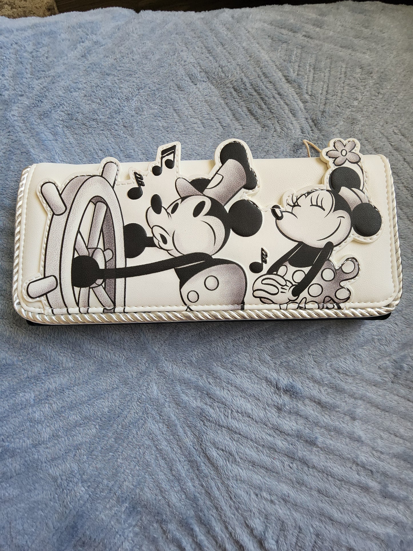 Loungefly Disney Mickey and Minnie Steam Boat Willie Wallet