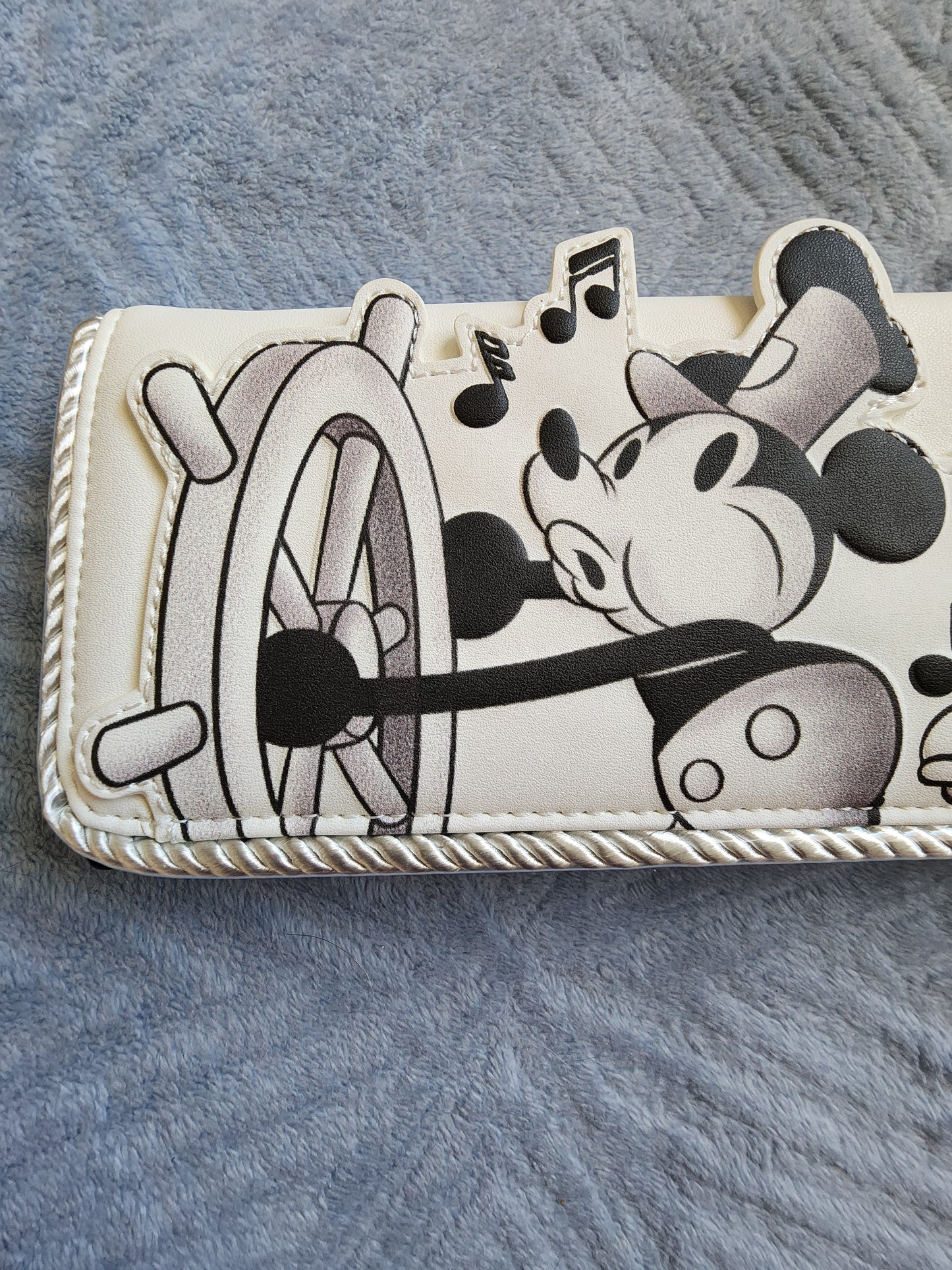 Loungefly Disney Mickey and Minnie Steam Boat Willie Wallet