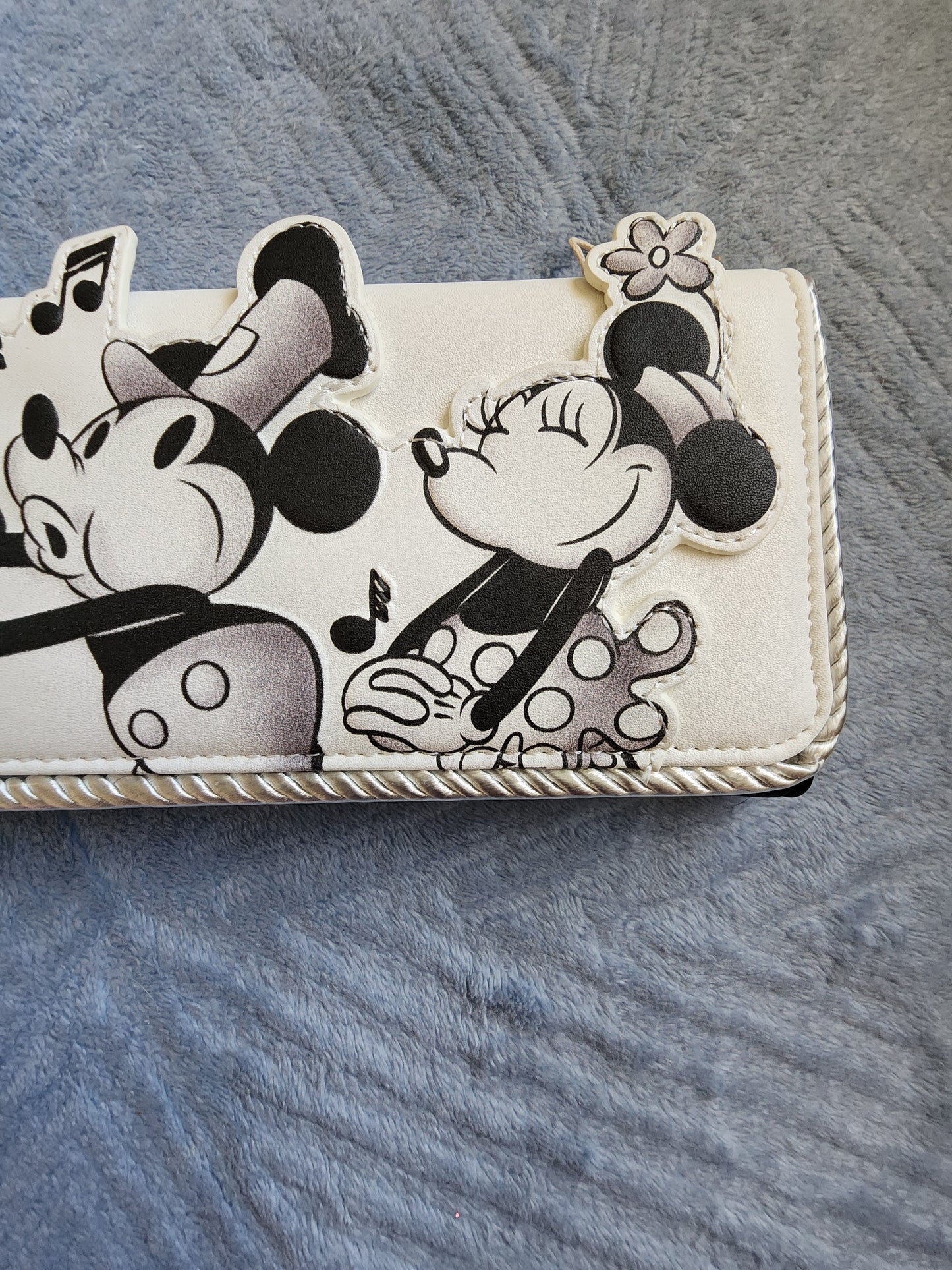 Loungefly Disney Mickey and Minnie Steam Boat Willie Wallet