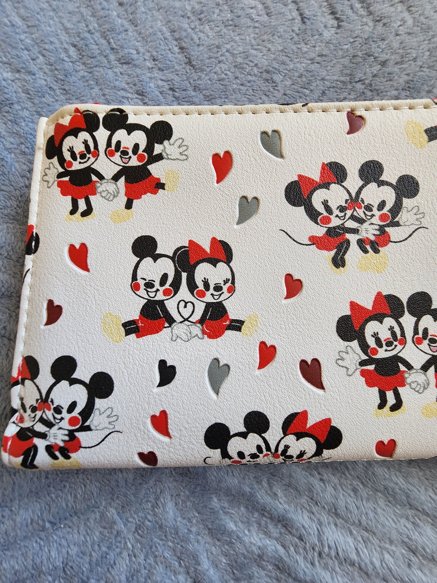 Loungefly Disney Mickey and Minnie Mouse Love Valentine's Wallet