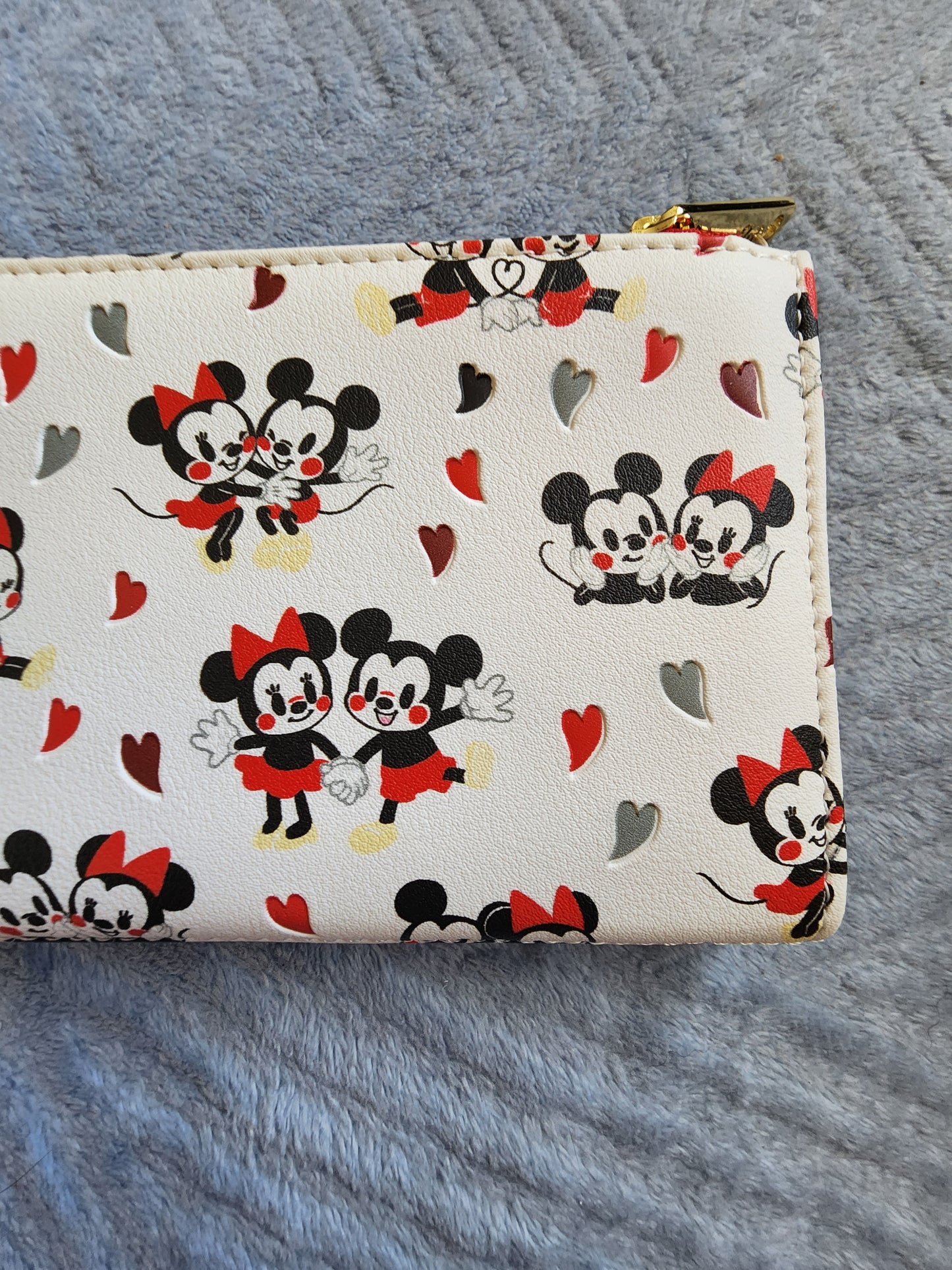 Loungefly Disney Mickey and Minnie Mouse Love Valentine's Wallet