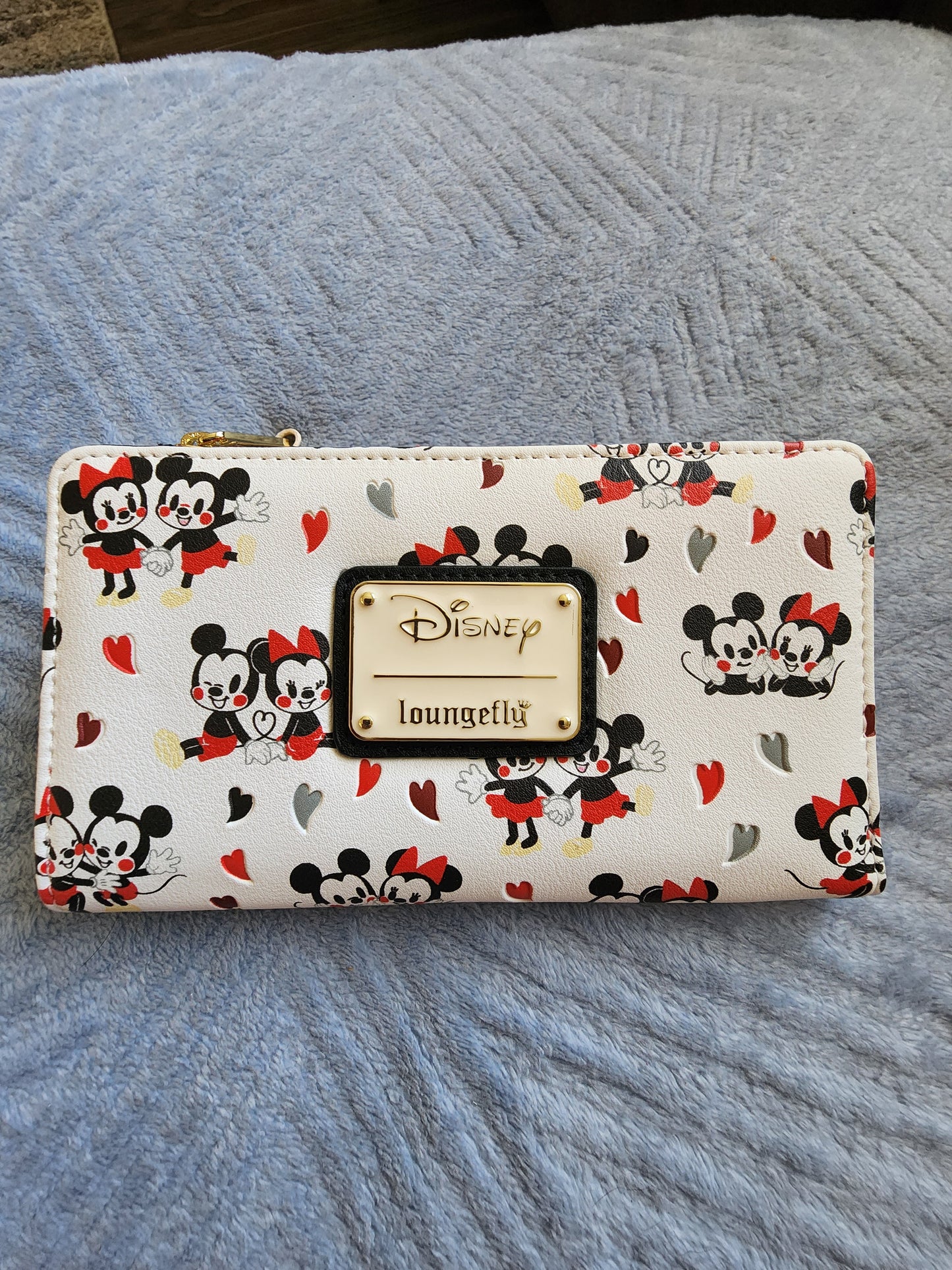 Loungefly Disney Mickey and Minnie Mouse Love Valentine's Wallet