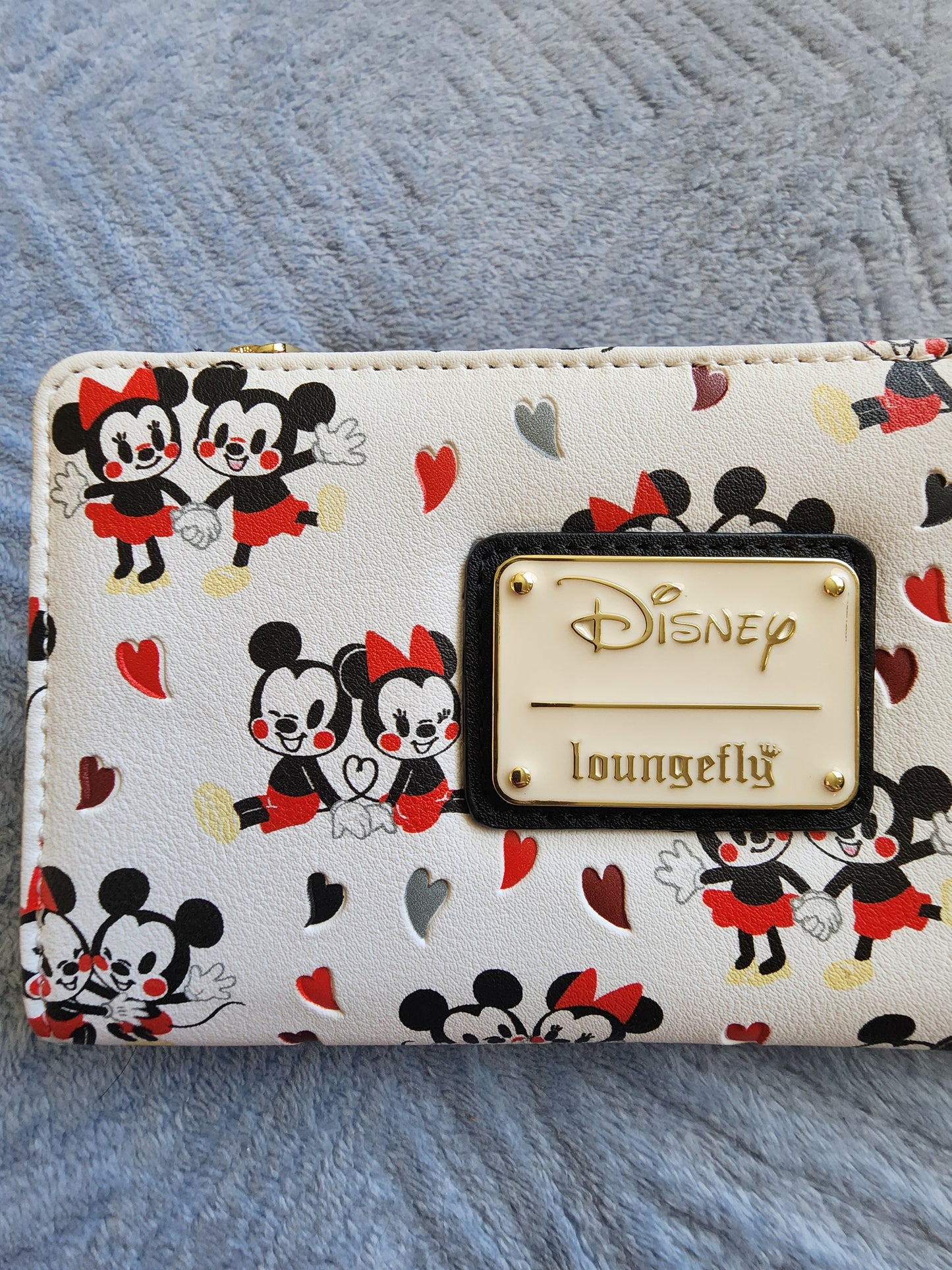 Loungefly Disney Mickey and Minnie Mouse Love Valentine's Wallet