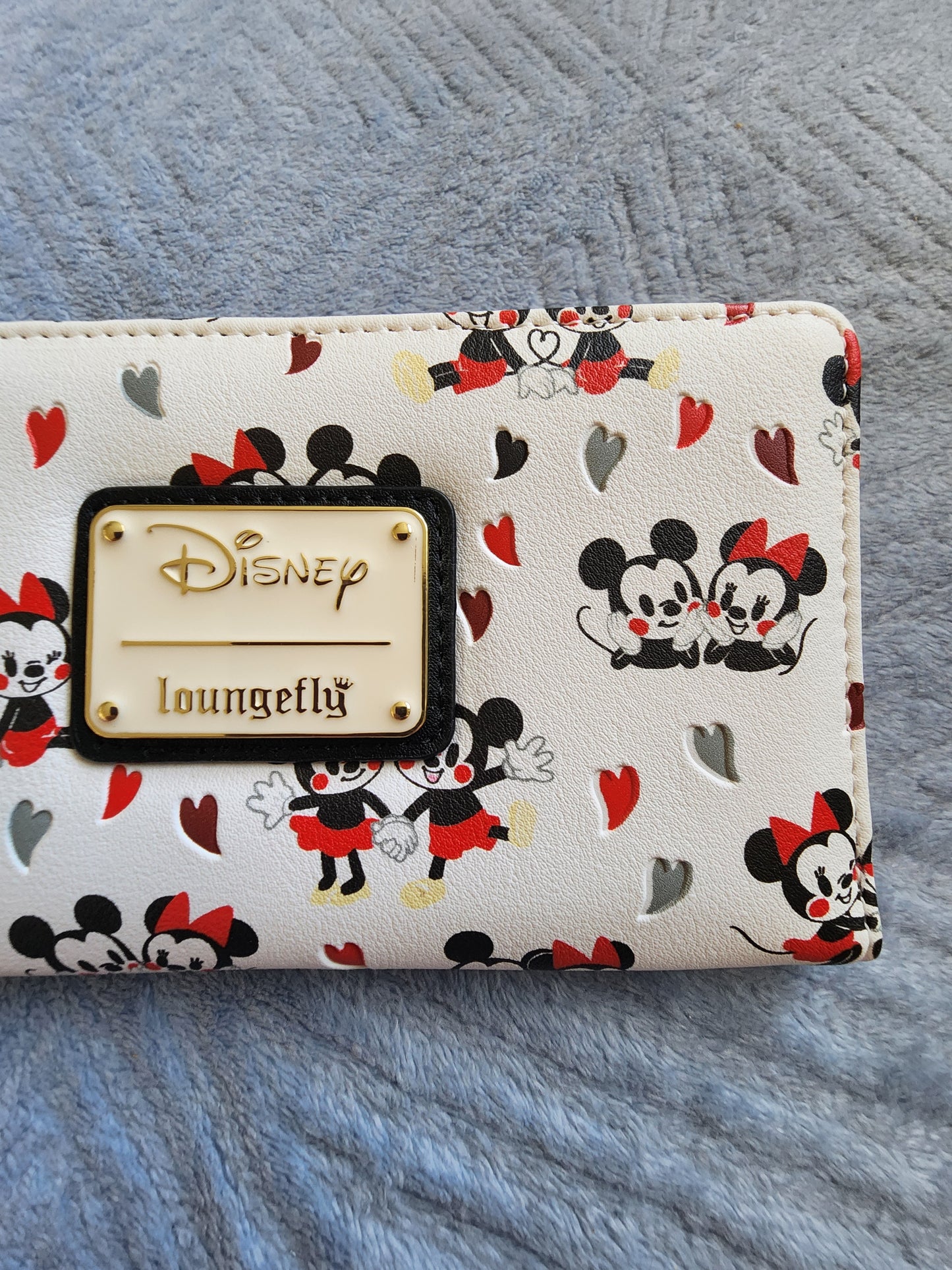 Loungefly Disney Mickey and Minnie Mouse Love Valentine's Wallet