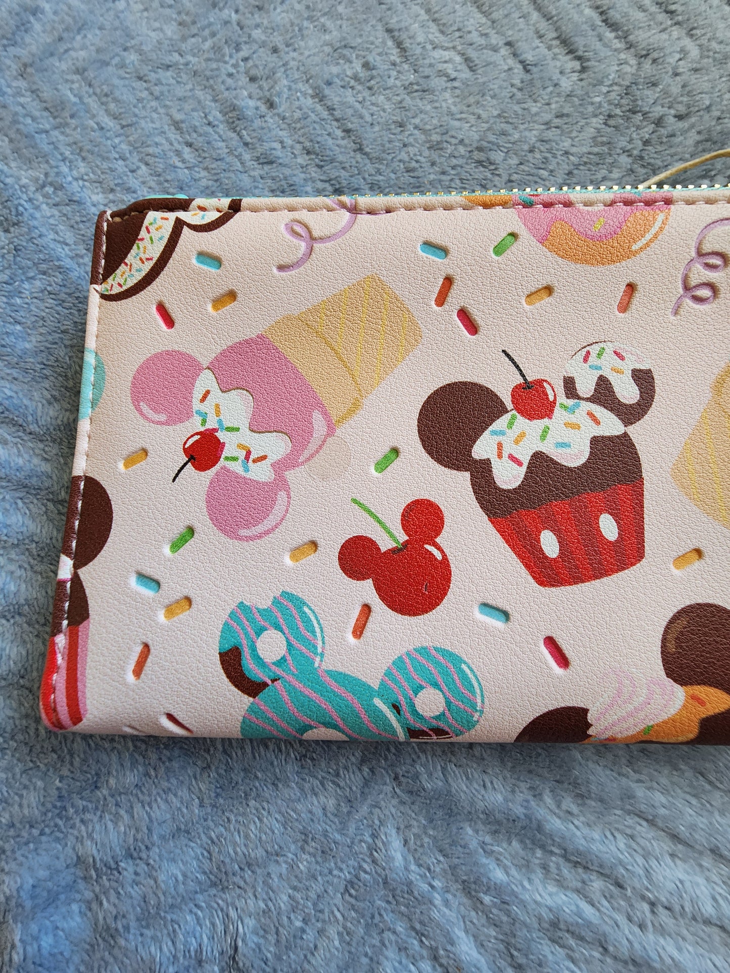 Loungefly Disney Mickey and Minnie Sweet Treats Wallet