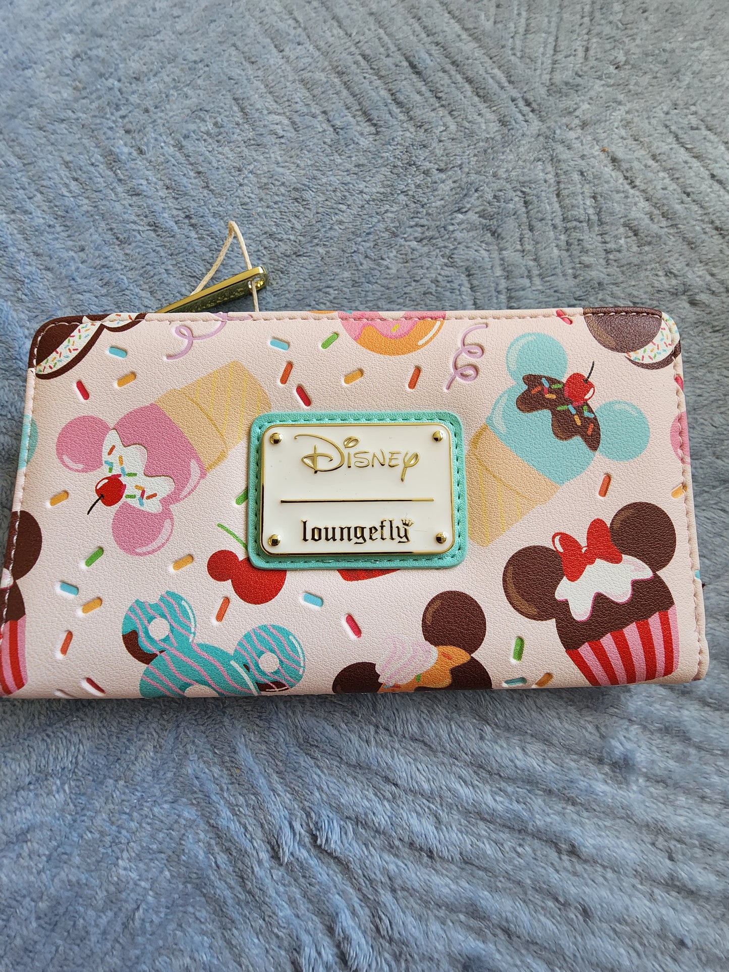 Loungefly Disney Mickey and Minnie Sweet Treats Wallet