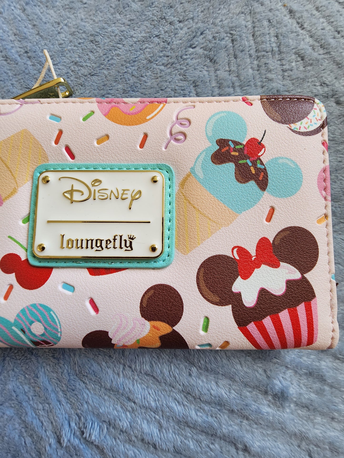 Loungefly Disney Mickey and Minnie Sweet Treats Wallet